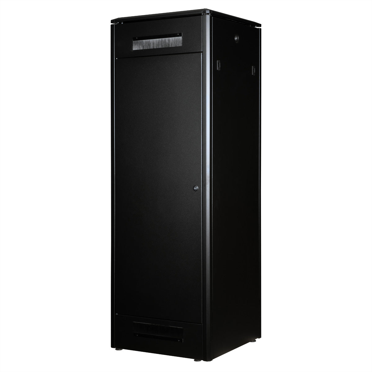 ROLINE Pro – 19" Netzwerkschrank 36U, IP20, abschliessbar, 600 × 600 × 1786 mm, schwarz, Stahl