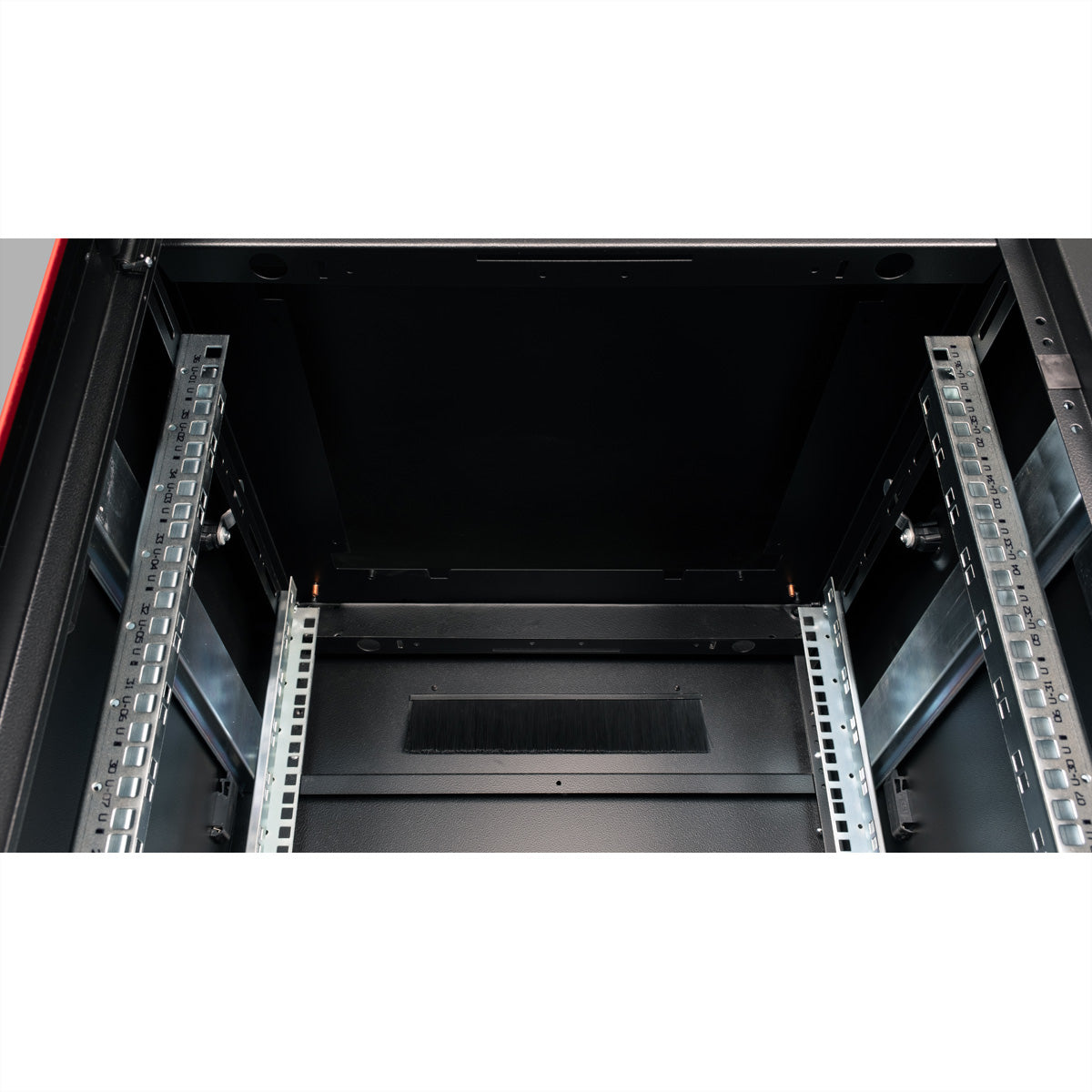 ROLINE Pro – 19" Netzwerkschrank 36U, IP20, abschliessbar, 600 × 600 × 1786 mm, schwarz, Stahl