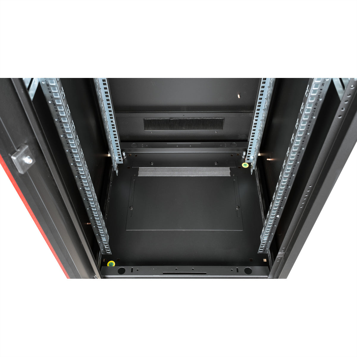 ROLINE Pro – 19" Netzwerkschrank 42U, IP20, abschliessbar, 600 × 600 × 2053 mm, schwarz, Stahl