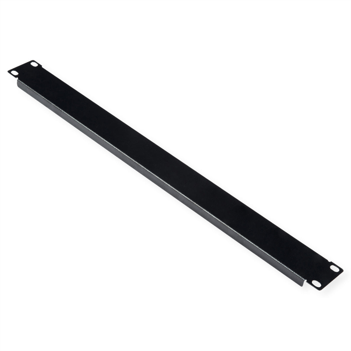ROLINE Blindplatte 1U, 19", Stahl, schwarz