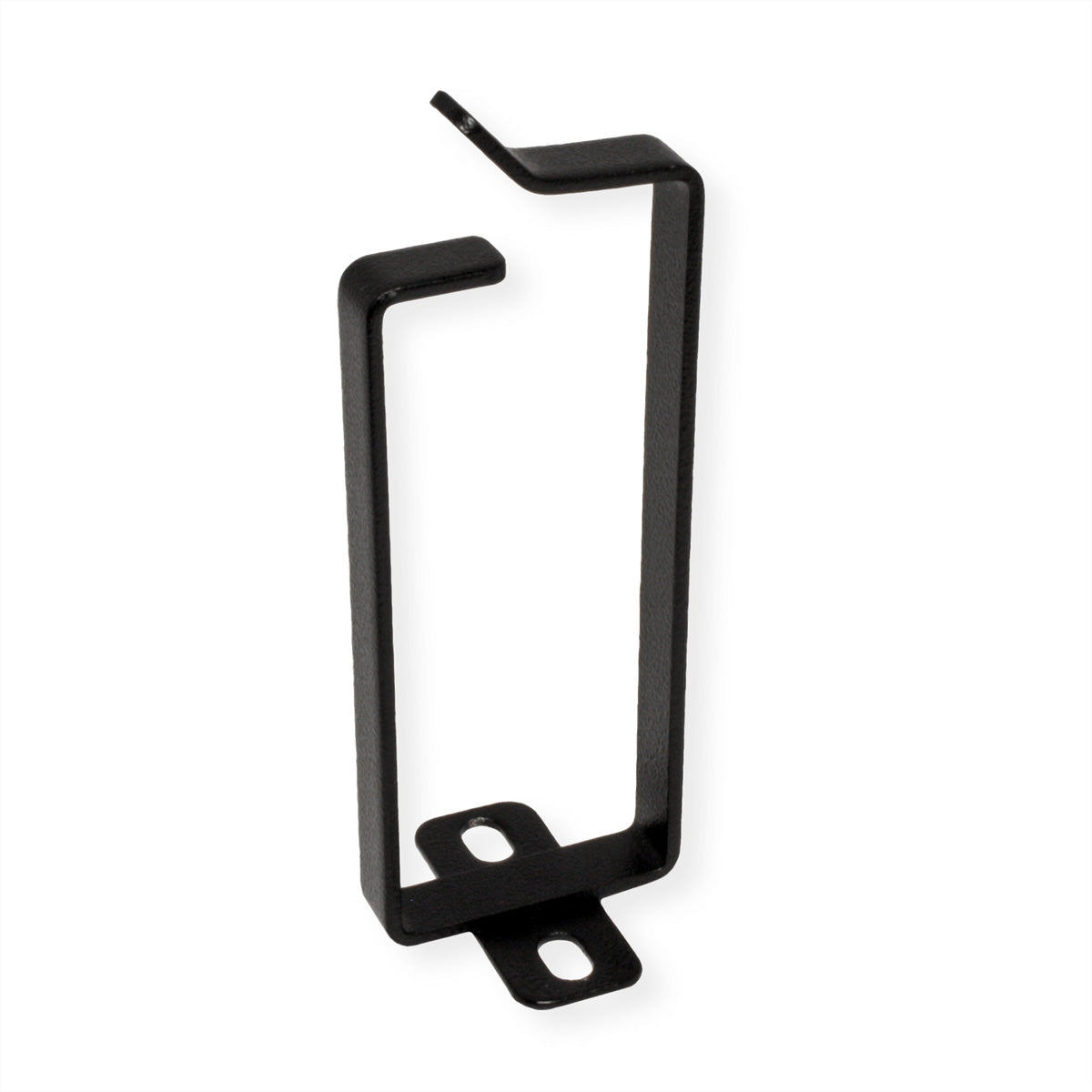 ROLINE 19" Kabelführungs-Panel, 110×44×45 mm, 10 Stk., Stahl – Schwarz
