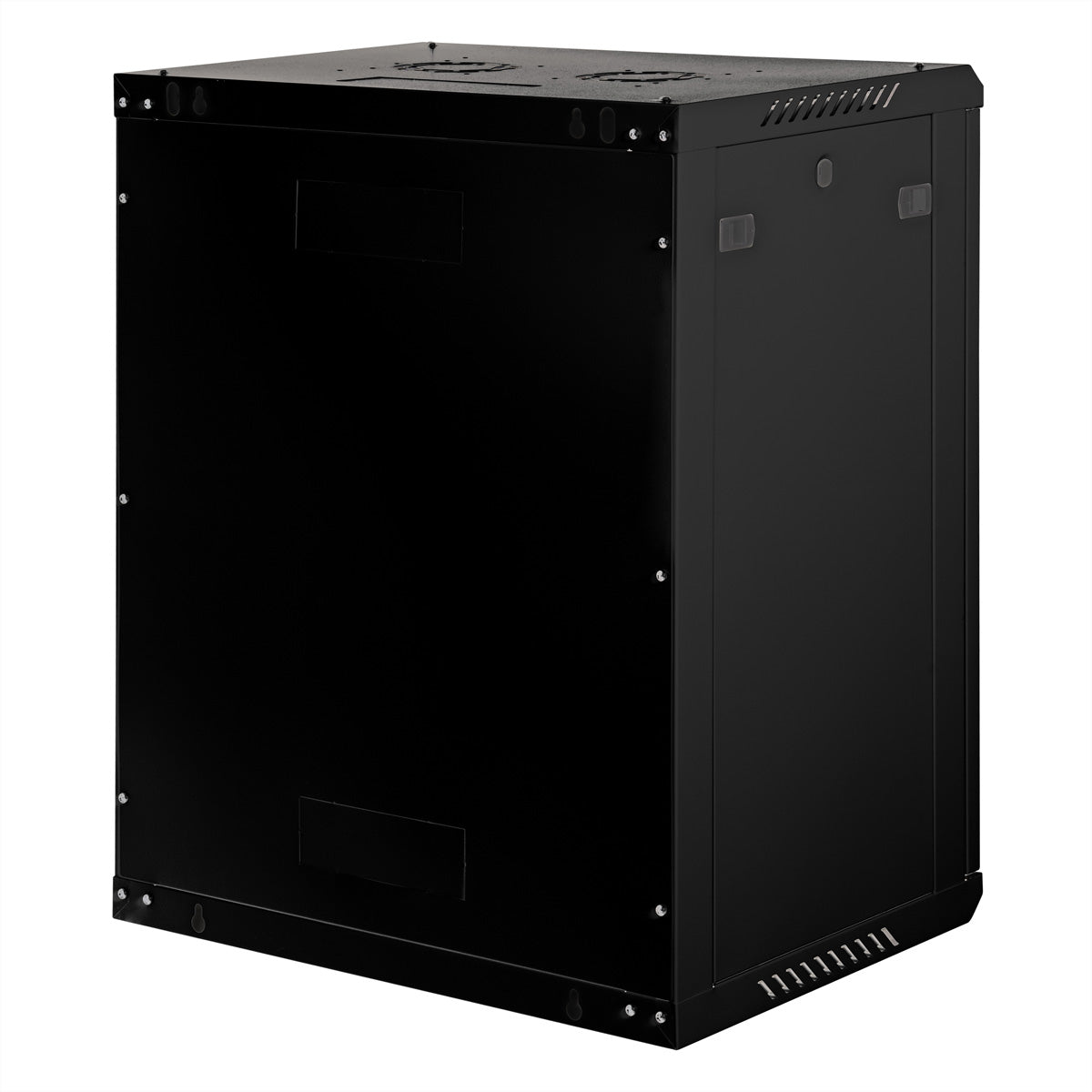 ROLINE Basic Plus – 19" Wandverteiler 15U, IP20, abschliessbar, 600 × 450 × 779 mm, schwarz