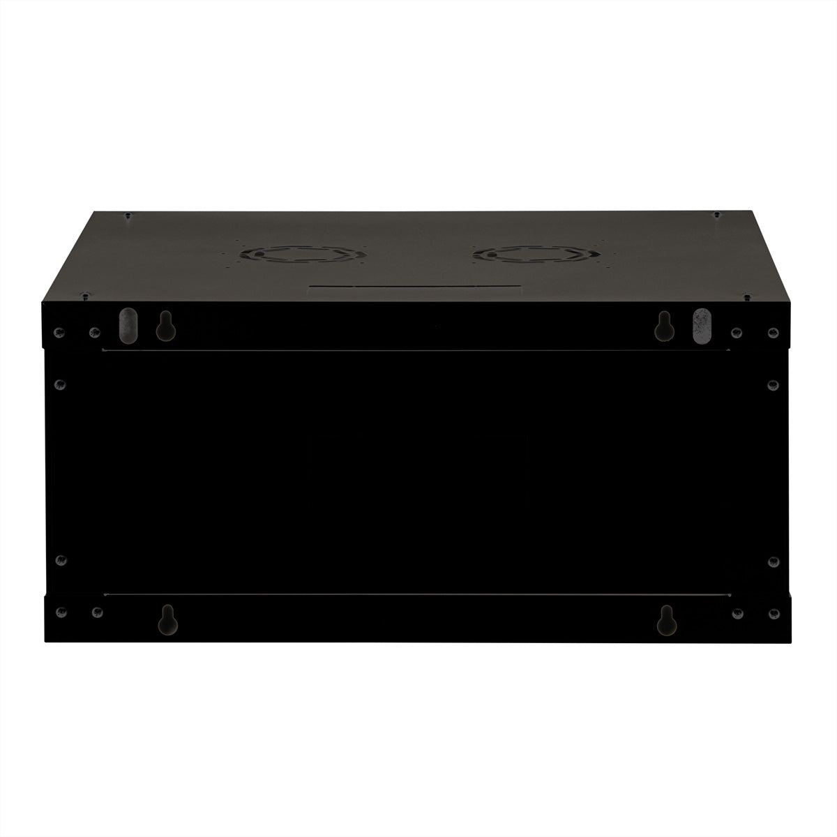ROLINE Basic Plus – 19" Wandverteiler 4U, IP20, abschliessbar, 600 × 600 × 290 mm, schwarz, Stahl