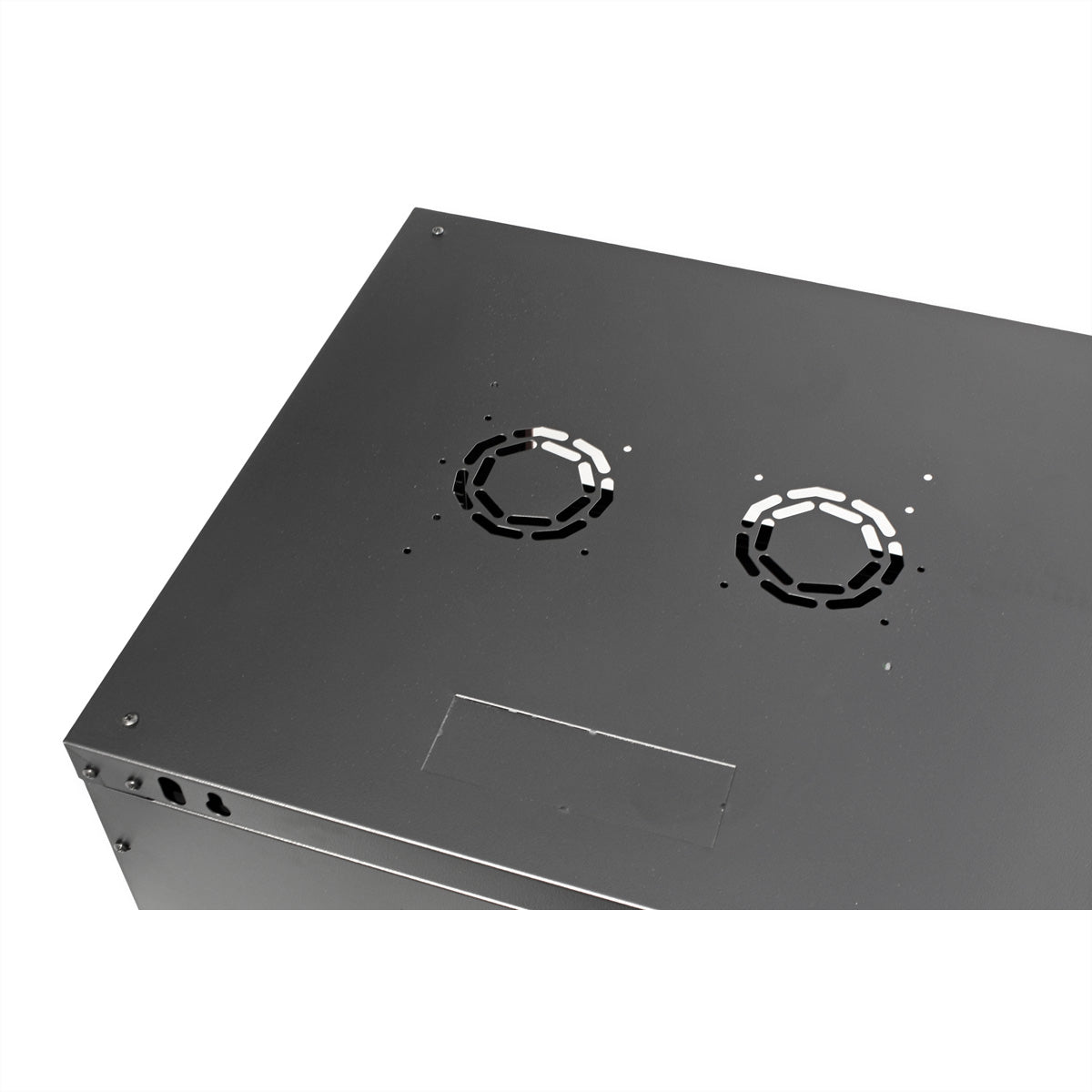 ROLINE Basic Plus – 19" Wandverteiler 6U, IP20, abschliessbar, 600 × 600 × 379 mm, schwarz, Stahl