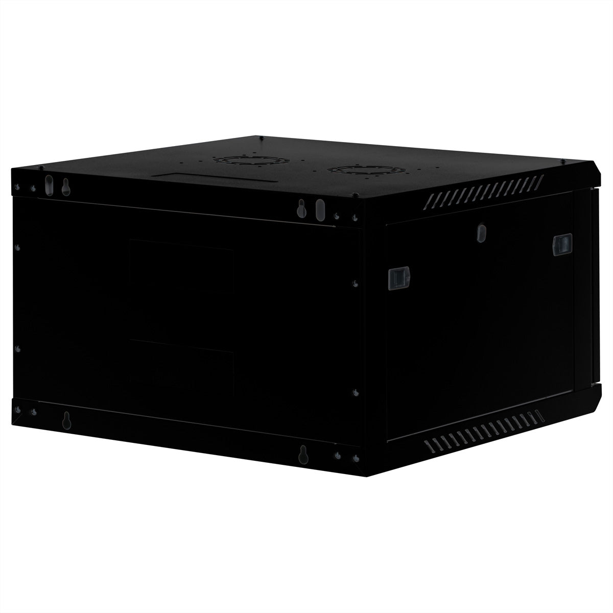 ROLINE Basic Plus – 19" Wandverteiler 6U, IP20, abschliessbar, 600 × 600 × 379 mm, schwarz, Stahl