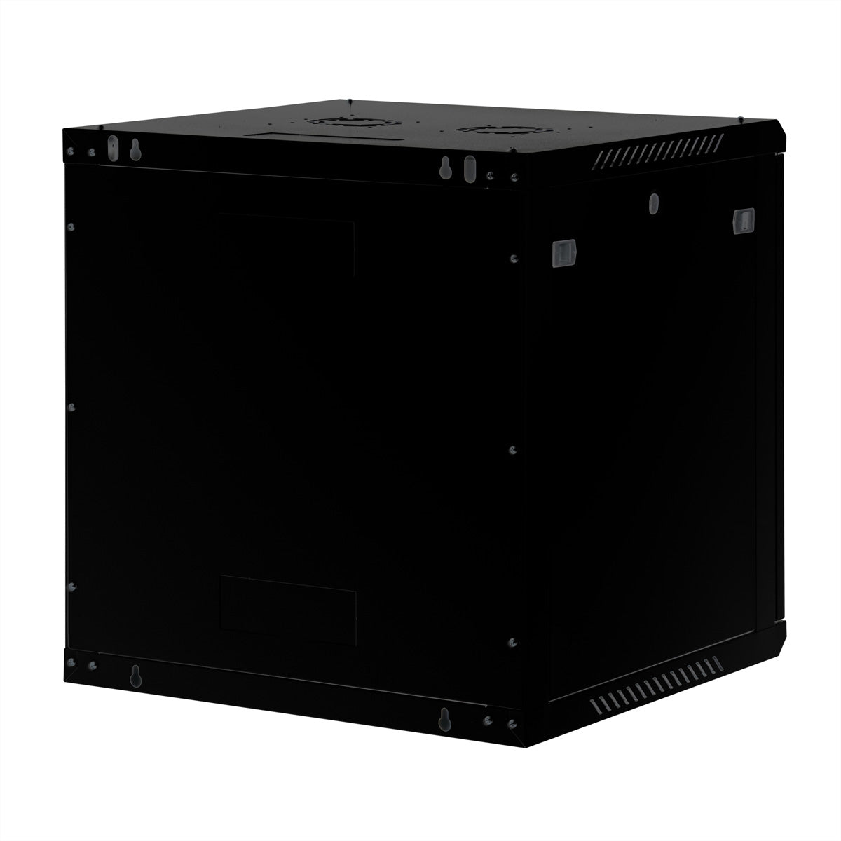 ROLINE Basic Plus – 19" Wandverteiler 12U, IP20, abschliessbar, 600 × 600 × 645 mm, schwarz, Stahl