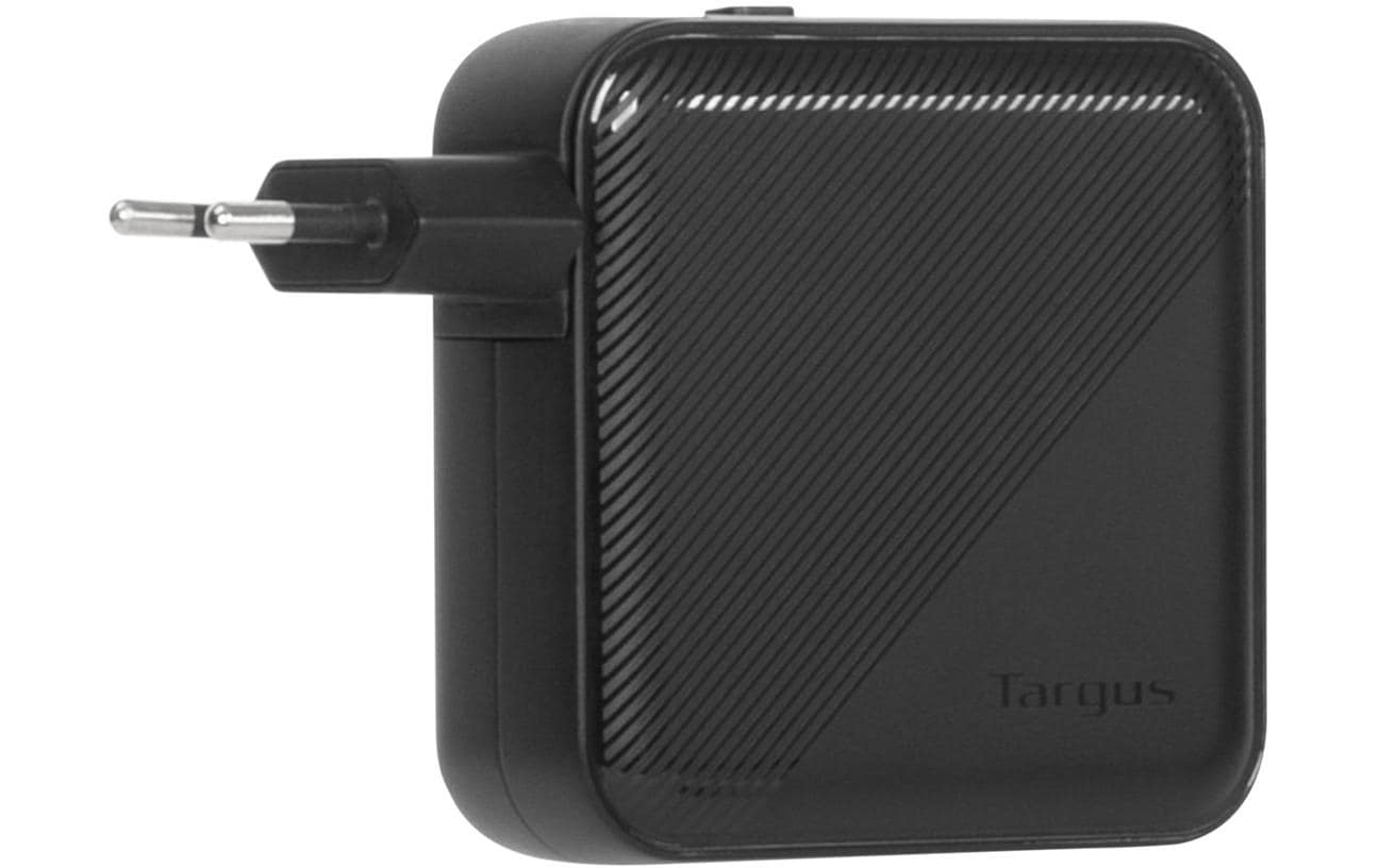 Targus APA109GL Ladegerät – 100 W, 2× USB-C + 2× USB-A, PD, GaN – für Universalgeräte