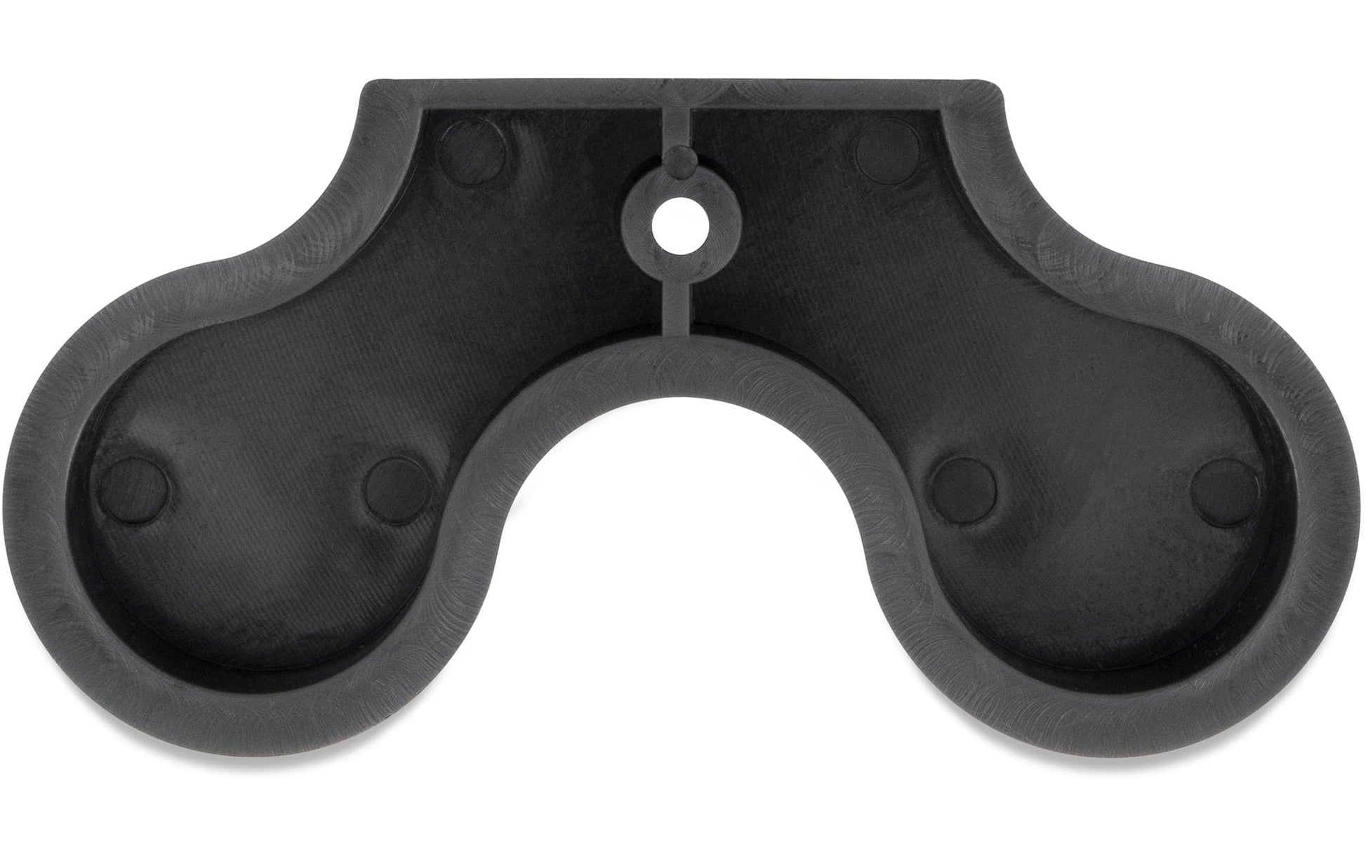 Plotony Akustikplatten-Aufhänger – 115 × 20 × 55 mm, Kunststoff, Anthrazit, Absorberklasse A, 8 Stk.
