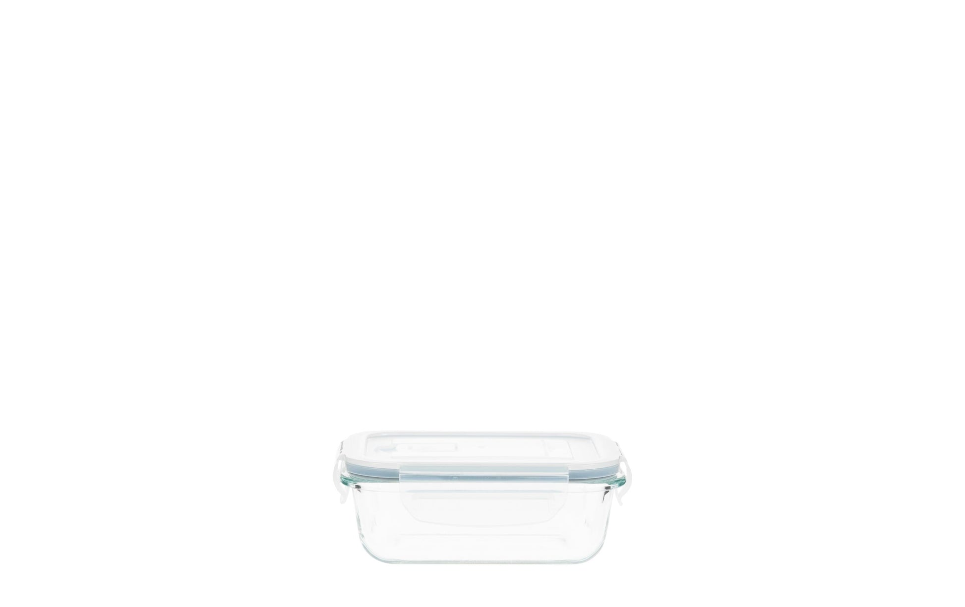 Furber. Furber – 4-teiliges Vorratsdosen-Set, 370 ml/630 ml/1,0 l/1,5 l, Glas/Silikon, transparent