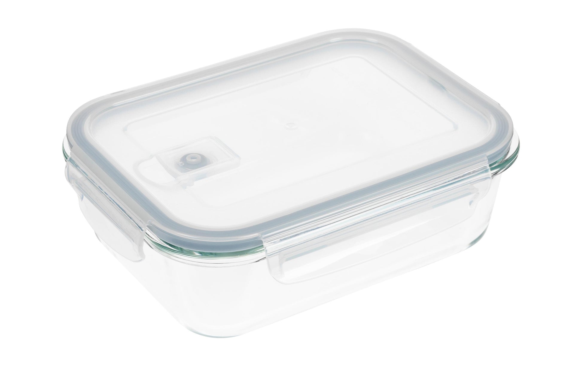 Furber. Furber – 4-teiliges Vorratsdosen-Set, 370 ml/630 ml/1,0 l/1,5 l, Glas/Silikon, transparent