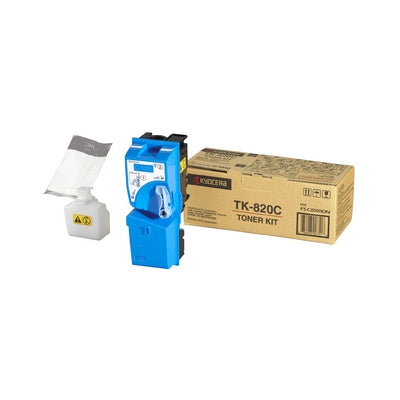 Kyocera – Toner TK-820C – cyan, 7000 Seiten
