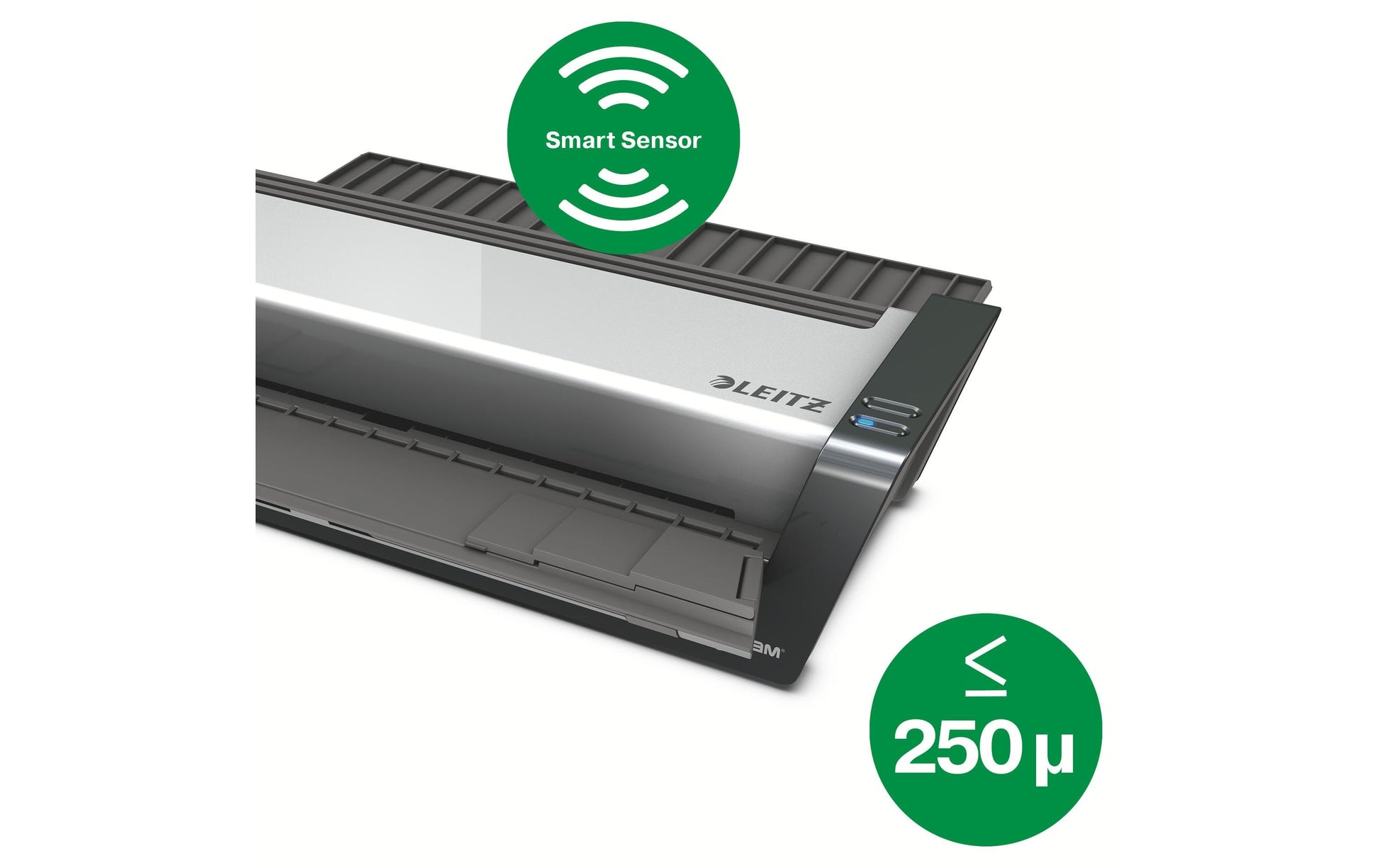 Leitz iLAM Touch Turbo Pro Laminiergerät A3 – Heisslaminator, bis 250 µm, 6 Rollen, 2'000 mm/min