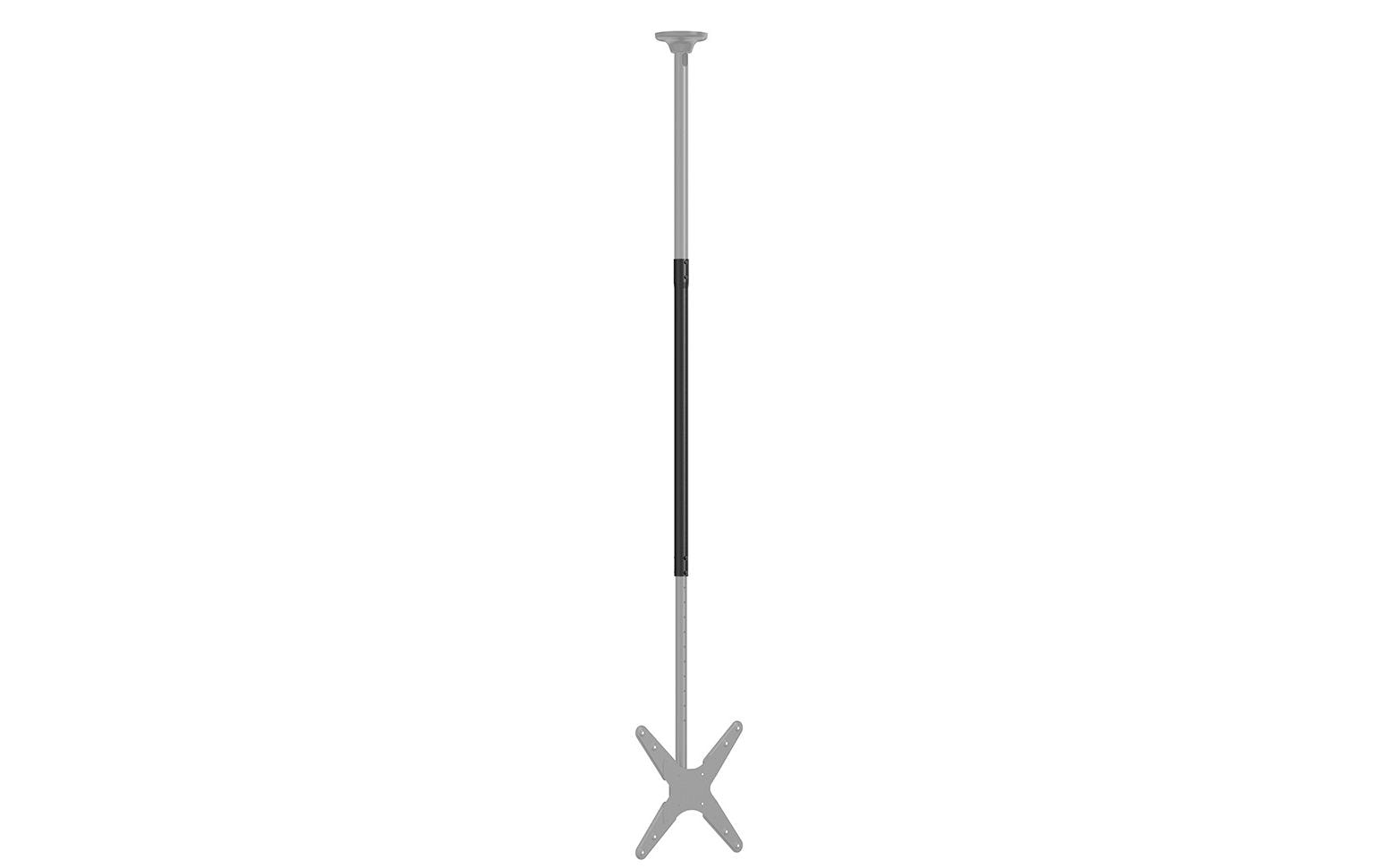 Neomounts NS-EP100BLACK – Deckenhalterung, bis 100 kg, höhenverstellbar, schwarz, für FPMA-C340BLACK