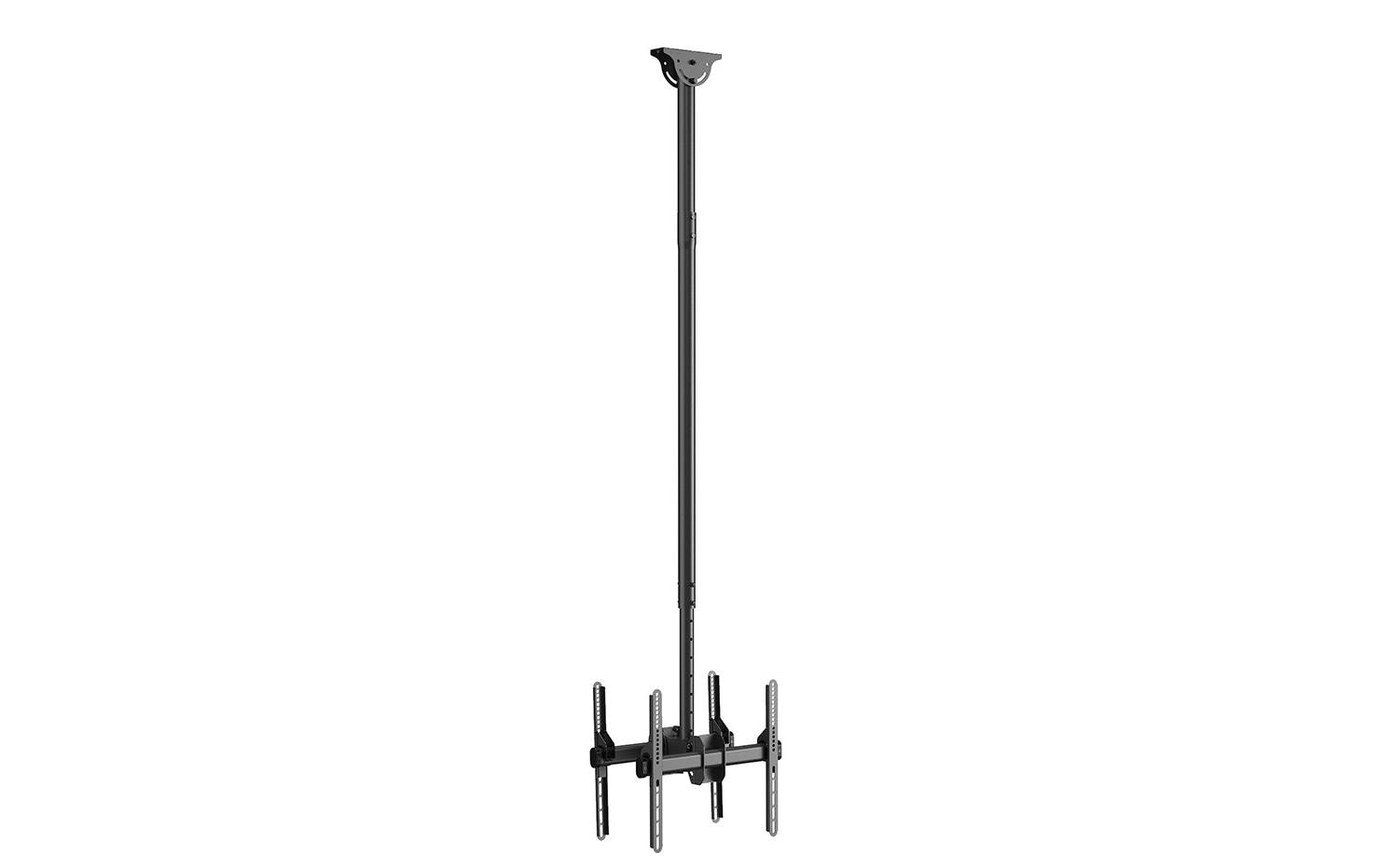 Neomounts NS-EP100BLACK – Deckenhalterung, bis 100 kg, höhenverstellbar, schwarz, für FPMA-C340BLACK