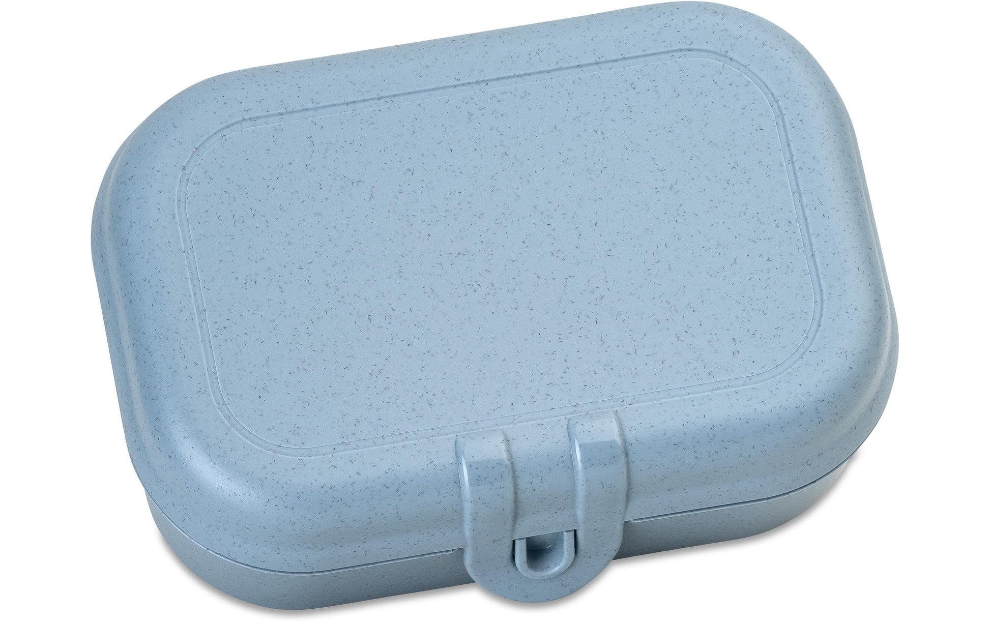 koziol Pascal S – Lunchbox, 15,1 × 10,8 × 6 cm, Biokunststoff, Blau