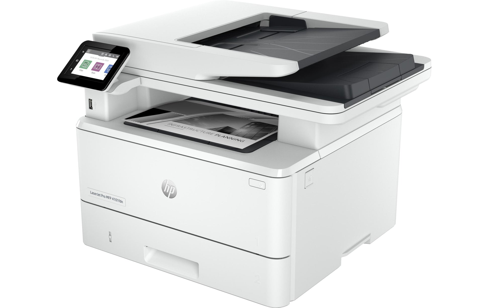 HP LaserJet Pro 4102FDN – S/W Laser-MFP A4, 4-in-1 – Duplex, Duplex-ADF – 40 Seiten pro Minute S/W