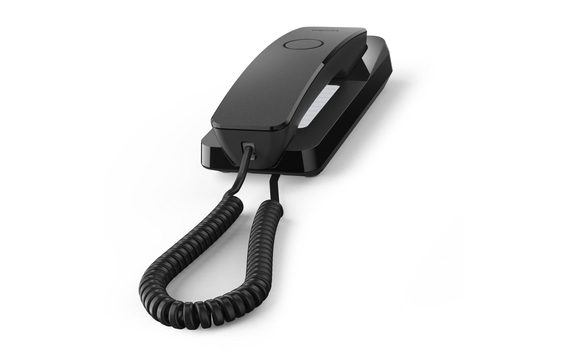 Gigaset DESK 200 – Analogtelefon, schwarz