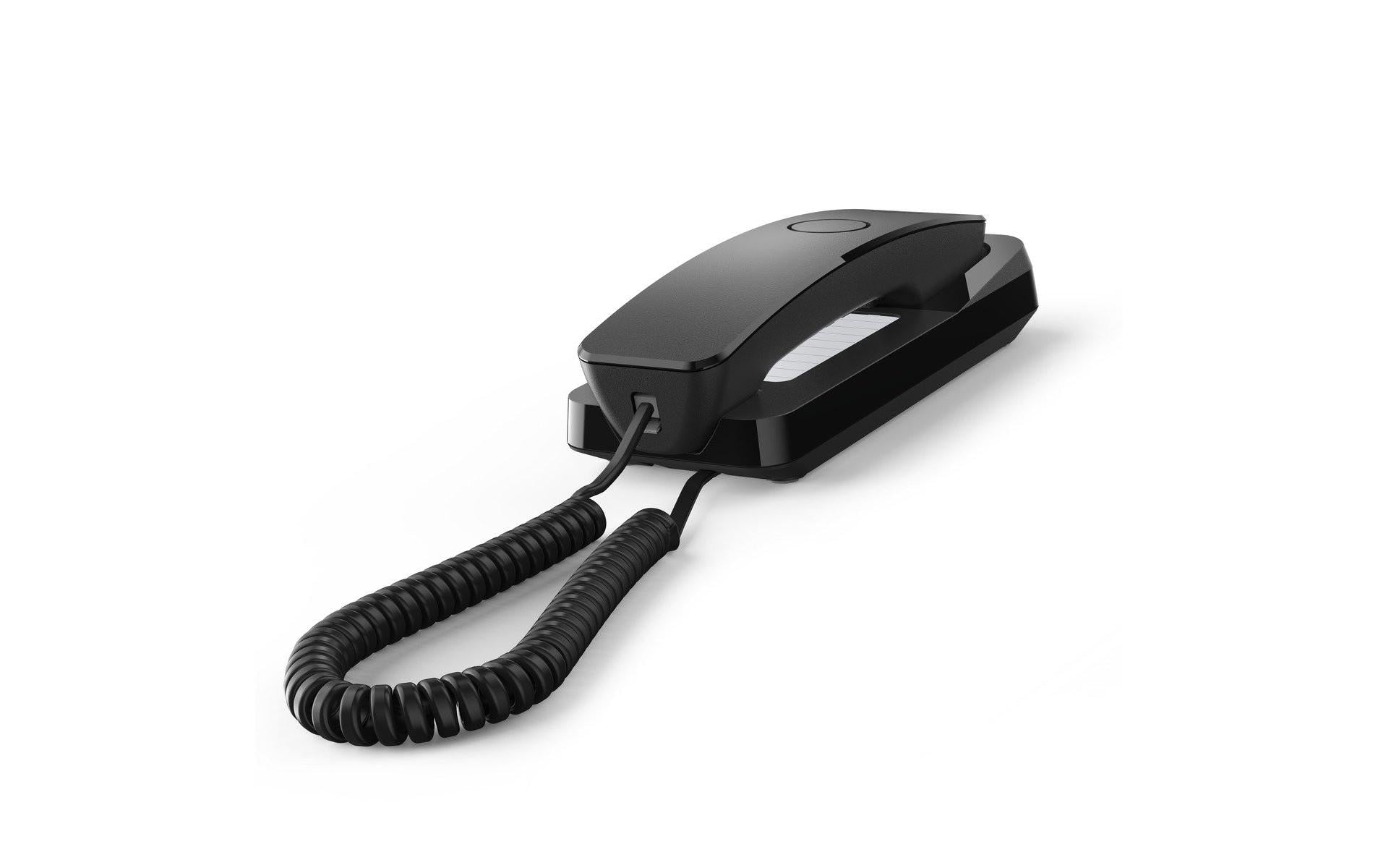 Gigaset DESK 200 – Analogtelefon, schwarz