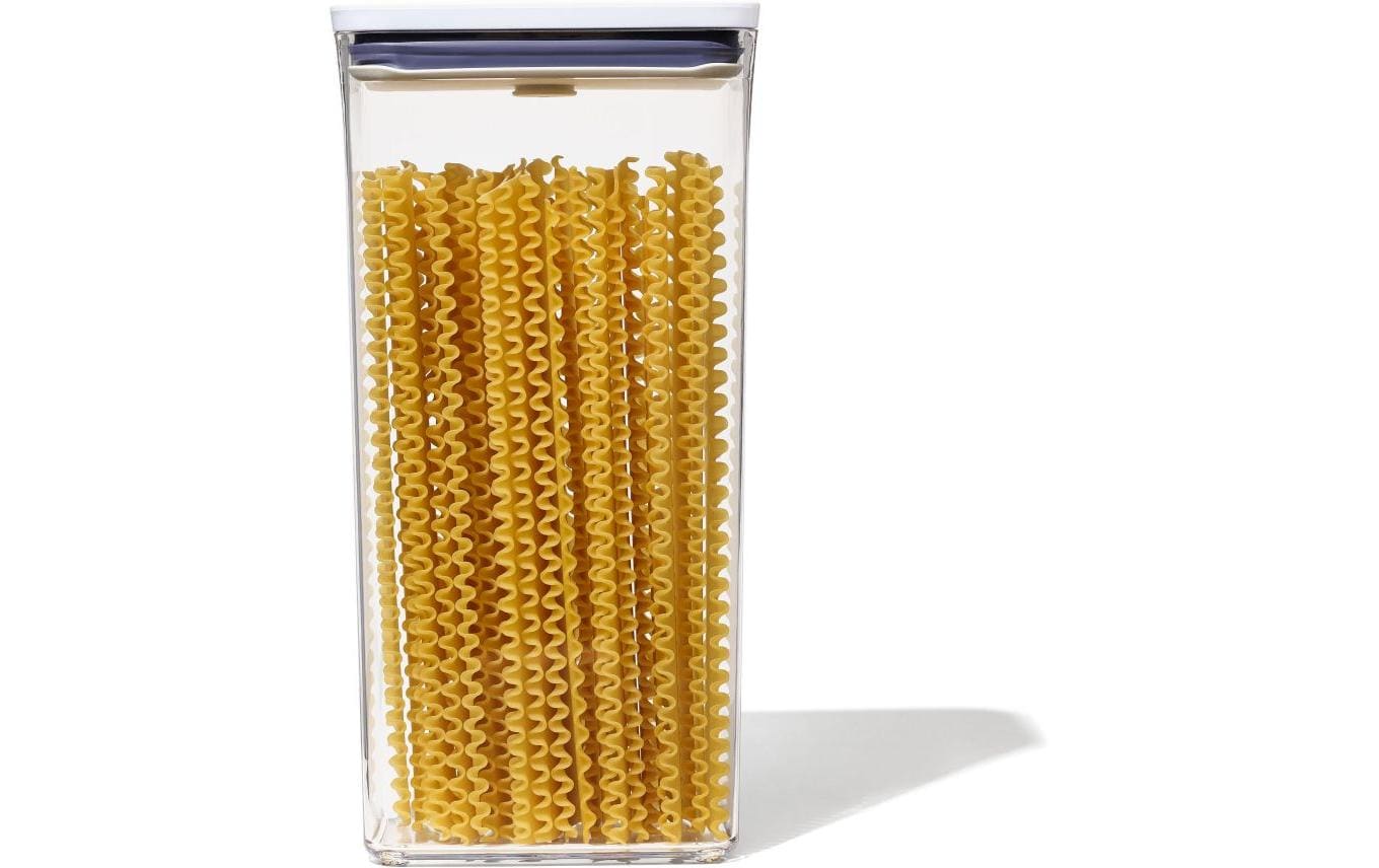 OXO Good Grips Pop – Vorratsdose 3,5 l, 16 × 10,5 × 32 cm, Kunststoff, Weiss