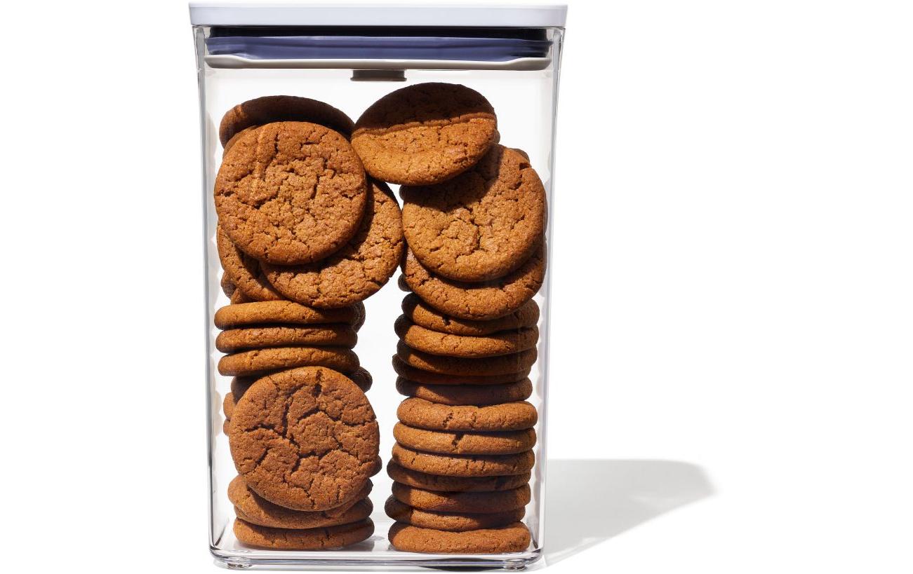 OXO Good Grips Pop – Vorratsdose 2,6 l, 16 × 10,5 × 24 cm, Kunststoff, Transparent