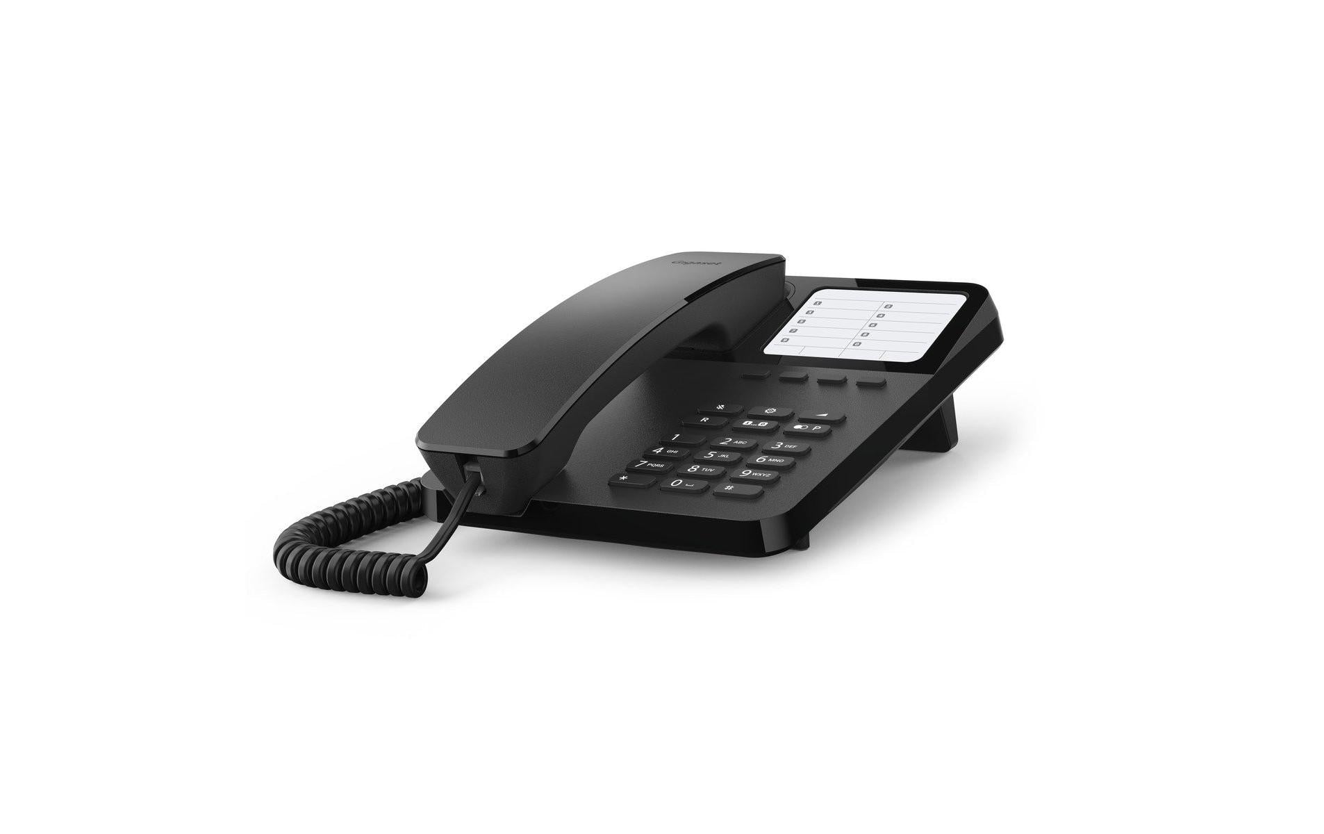 Gigaset DESK 400 – Analogtelefon, schwarz