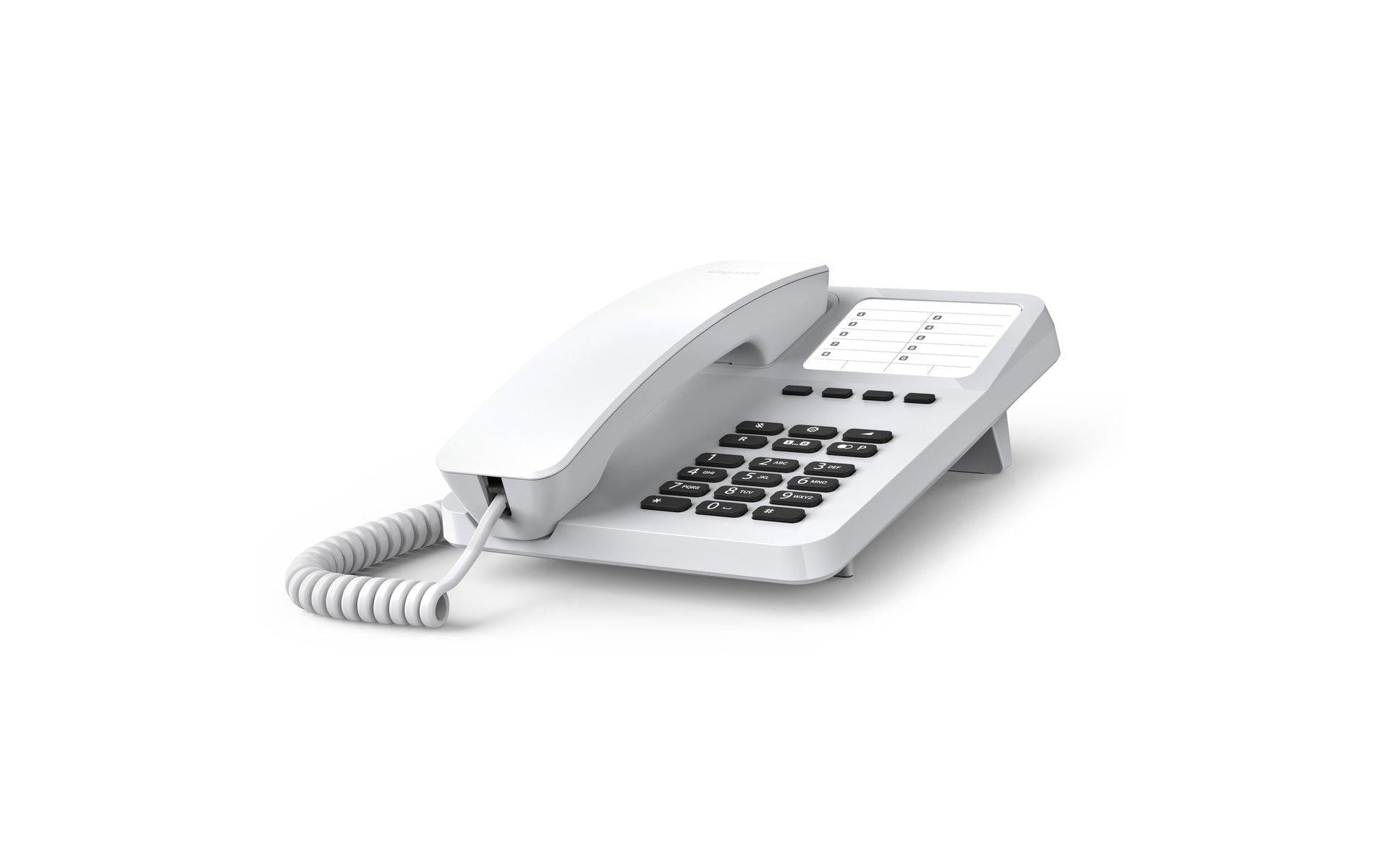 Gigaset DESK 400 – Analogtelefon, Weiss