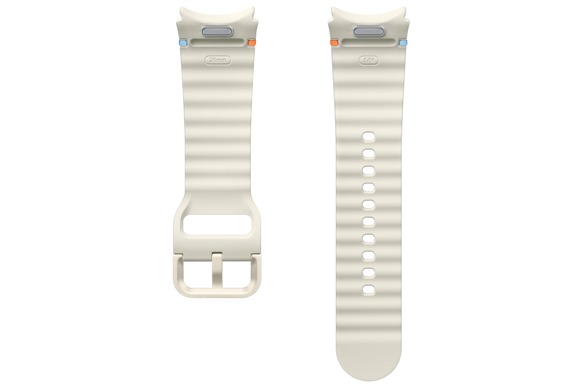 Samsung Sportarmband, Creme, S/M, für Galaxy Watch 7