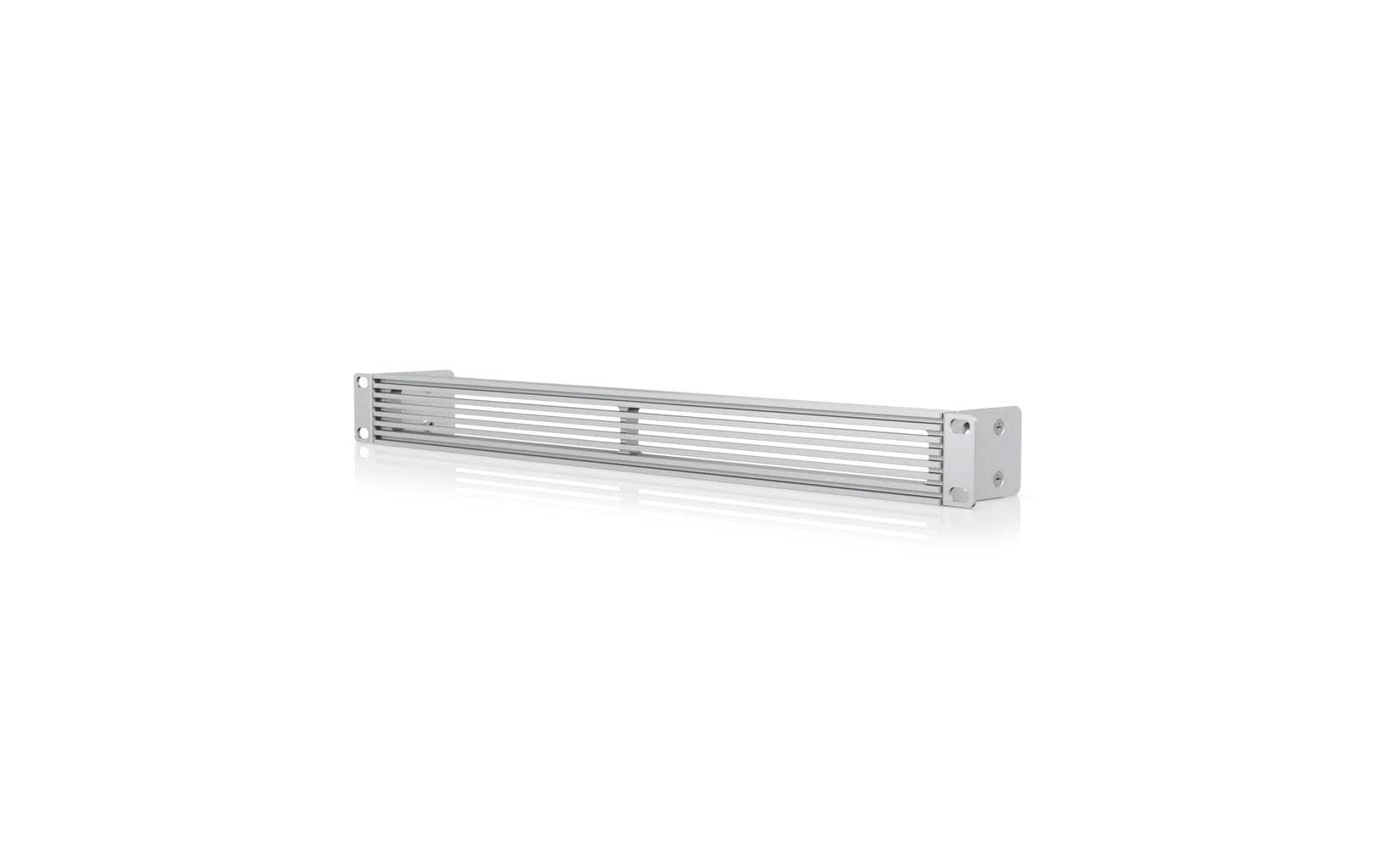 Ubiquiti UACC-RACK-PANEL-VENTED-1U – Belüftete Blindplatte – 19" Rack, 1U, Montageset, Stahl