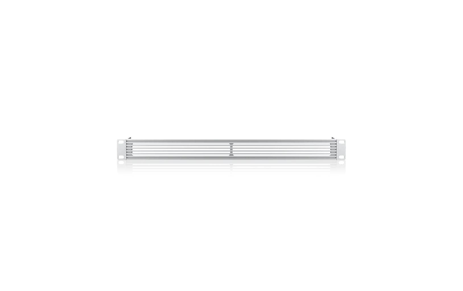 Ubiquiti UACC-RACK-PANEL-VENTED-1U – Belüftete Blindplatte – 19" Rack, 1U, Montageset, Stahl