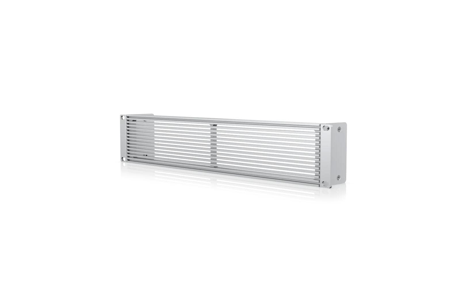 Ubiquiti Rack Panel Vented 2U – Belüftete Blindplatte – 19" Rack, 2U, Montageset, Stahl