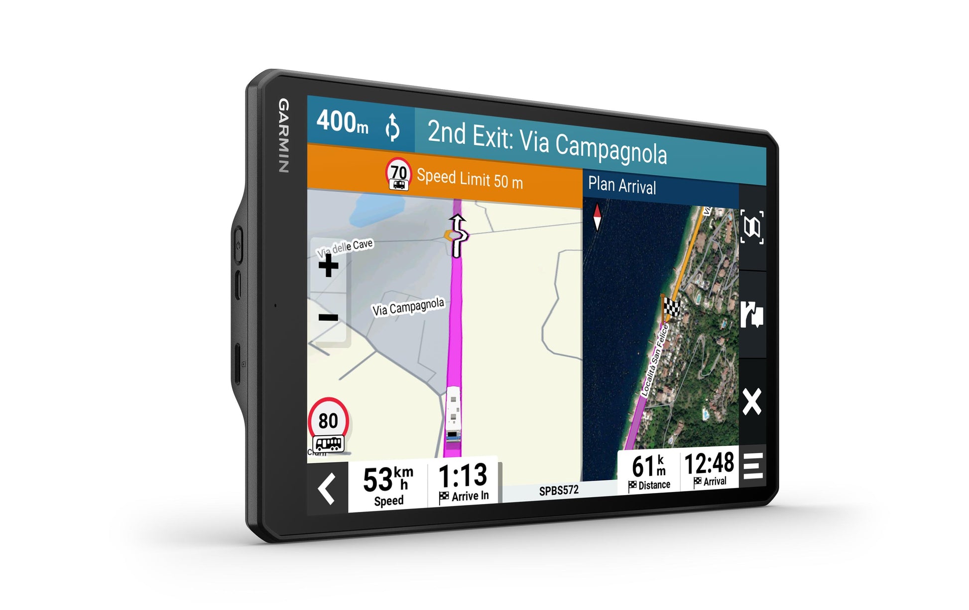Garmin CAMPER 1095 MT-S – 10,1" Interaktives Display (Touch), Kapazitiv, Schwarz