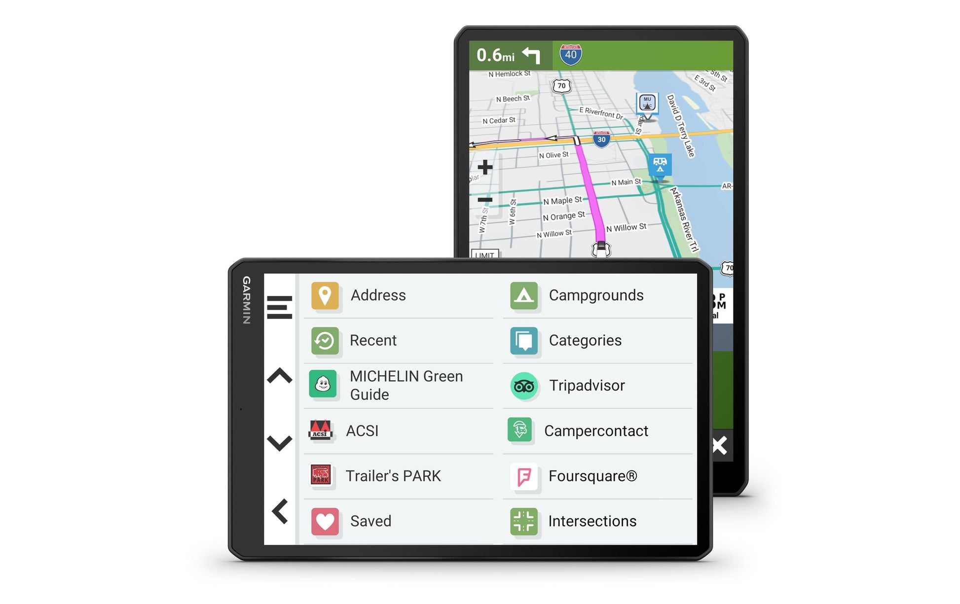 Garmin CAMPER 1095 MT-S – 10,1" Interaktives Display (Touch), Kapazitiv, Schwarz
