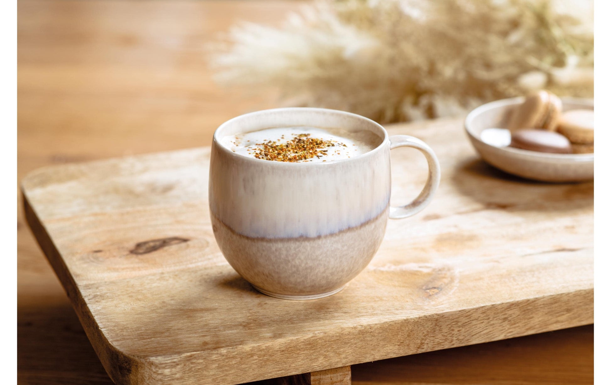 Villeroy & Boch Perlemor Sand Kaffeetasse – 0,29 l, Porzellan, 6 Stück