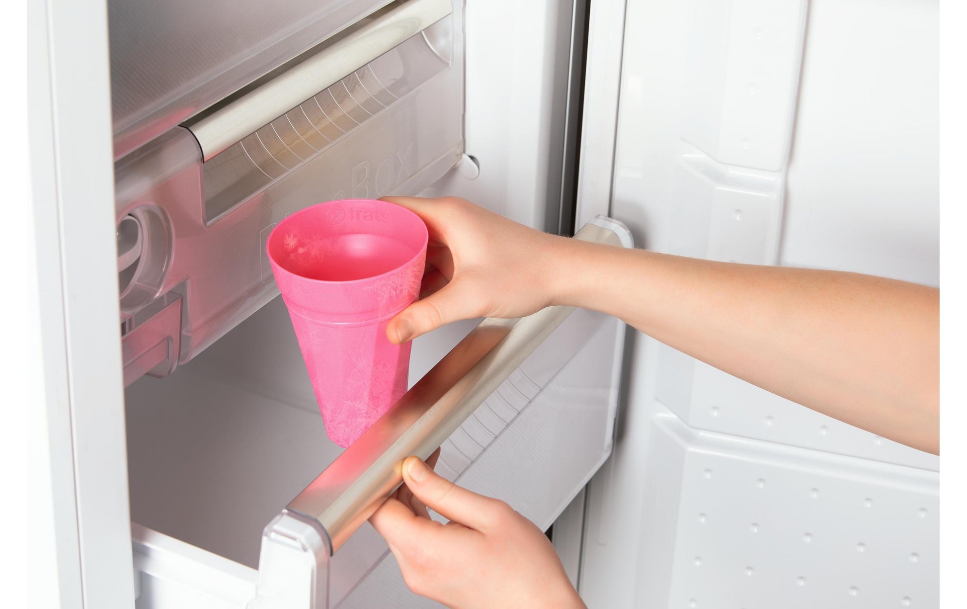 Frats Trinkbecher – 3er Set, 300 ml, Ø 11 cm, H 14,5 cm, Kunststoff, Rosa, spülmaschinenfest
