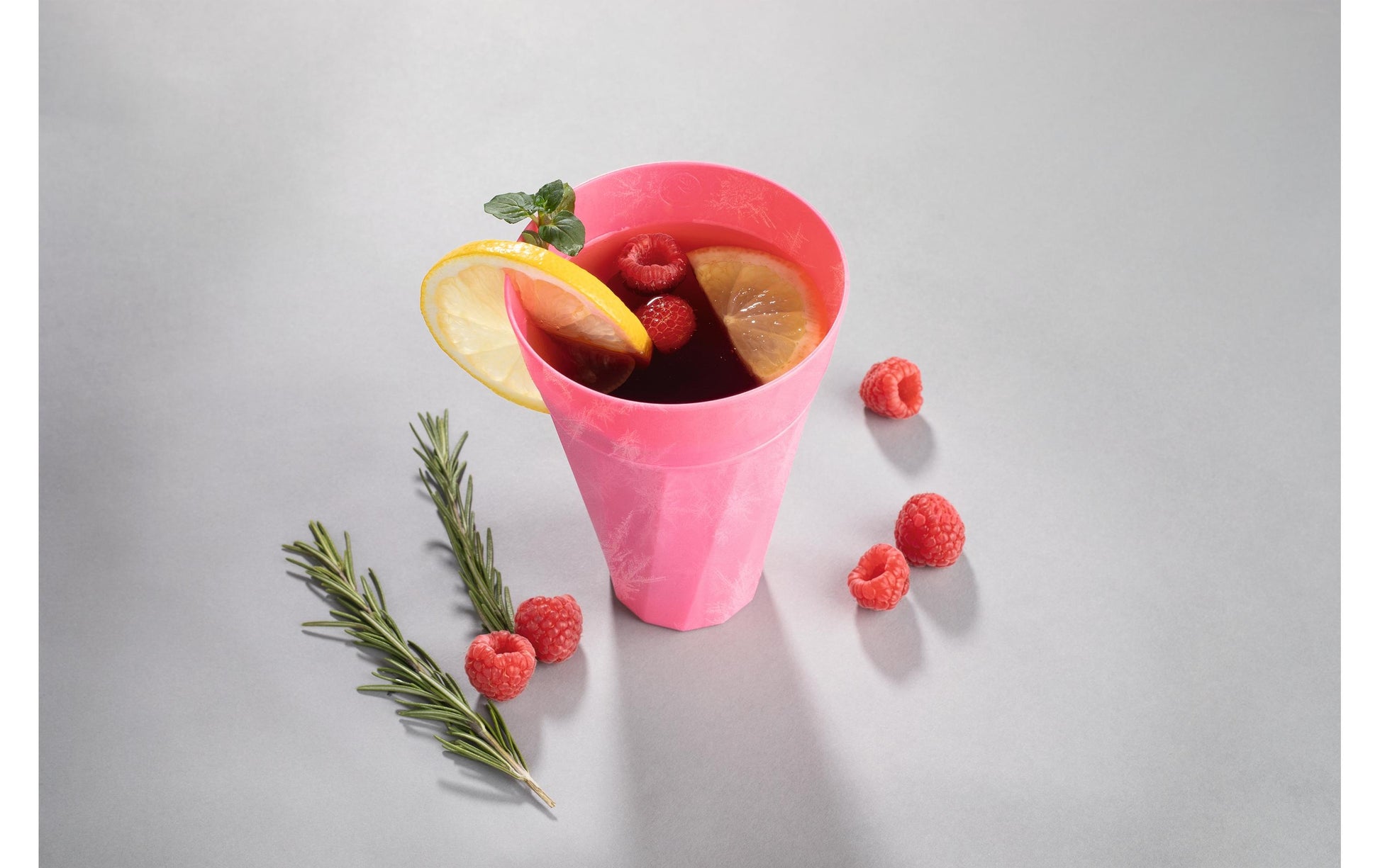 Frats Trinkbecher – 3er Set, 300 ml, Ø 11 cm, H 14,5 cm, Kunststoff, Rosa, spülmaschinenfest