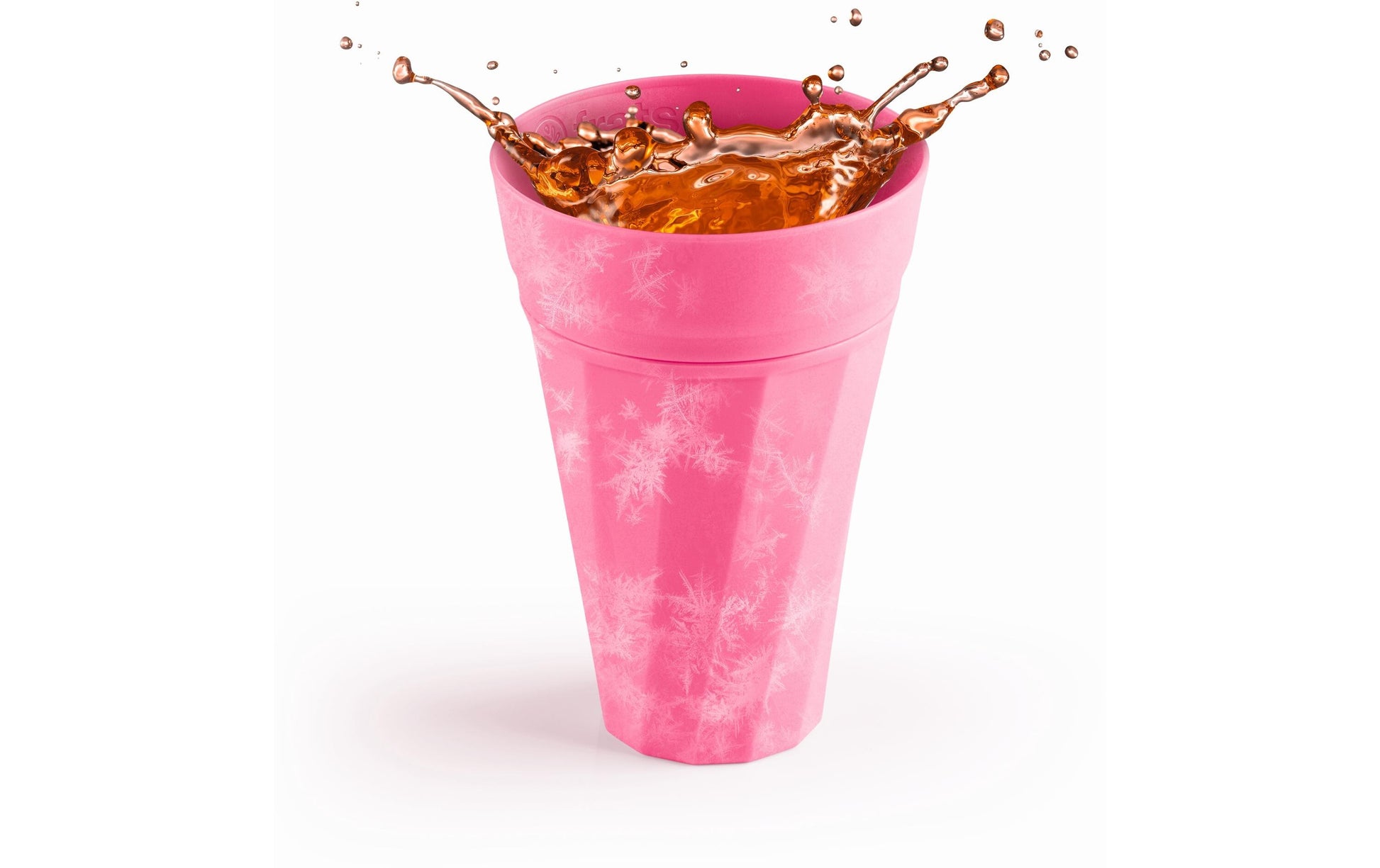 Frats Trinkbecher – 3er Set, 300 ml, Ø 11 cm, H 14,5 cm, Kunststoff, Rosa, spülmaschinenfest