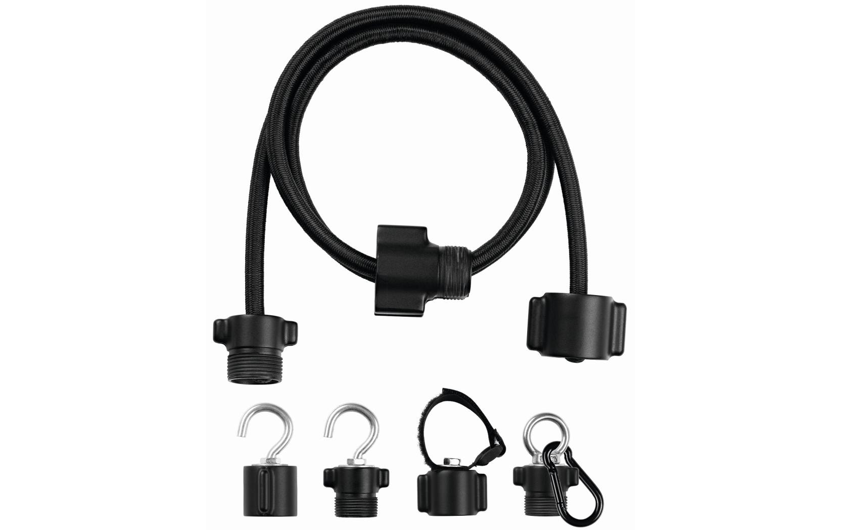 Modulfix Schlaufenband 1'000 × 8 mm, Gummi, schwarz, für Personenwagen