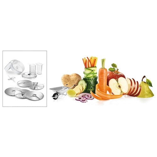 Bosch Gemüseschneider, 26,4 × 40,0 × 22,7 cm, Kunststoff – für Bosch MUM5, MUZ5VL1