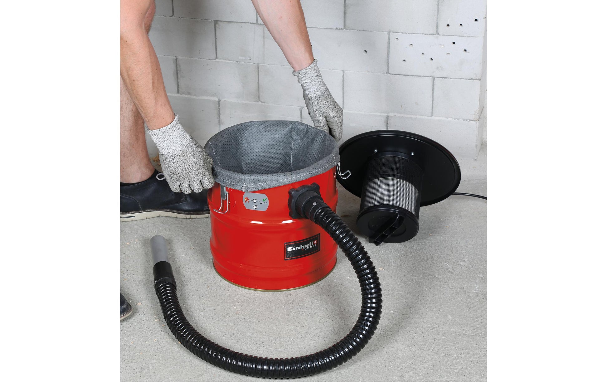 Einhell Vorfilter AV – für Aschesauger