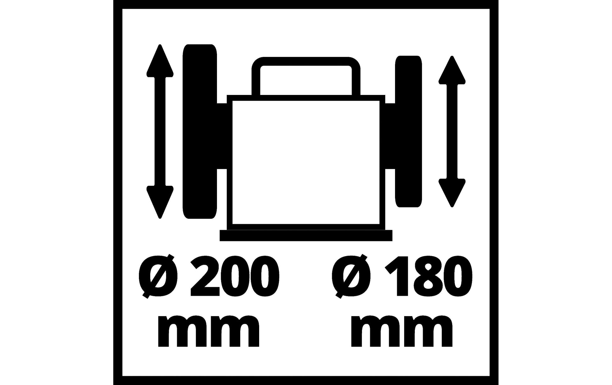 Einhell Doppelschleifer TC-WG 200 – 125 W
