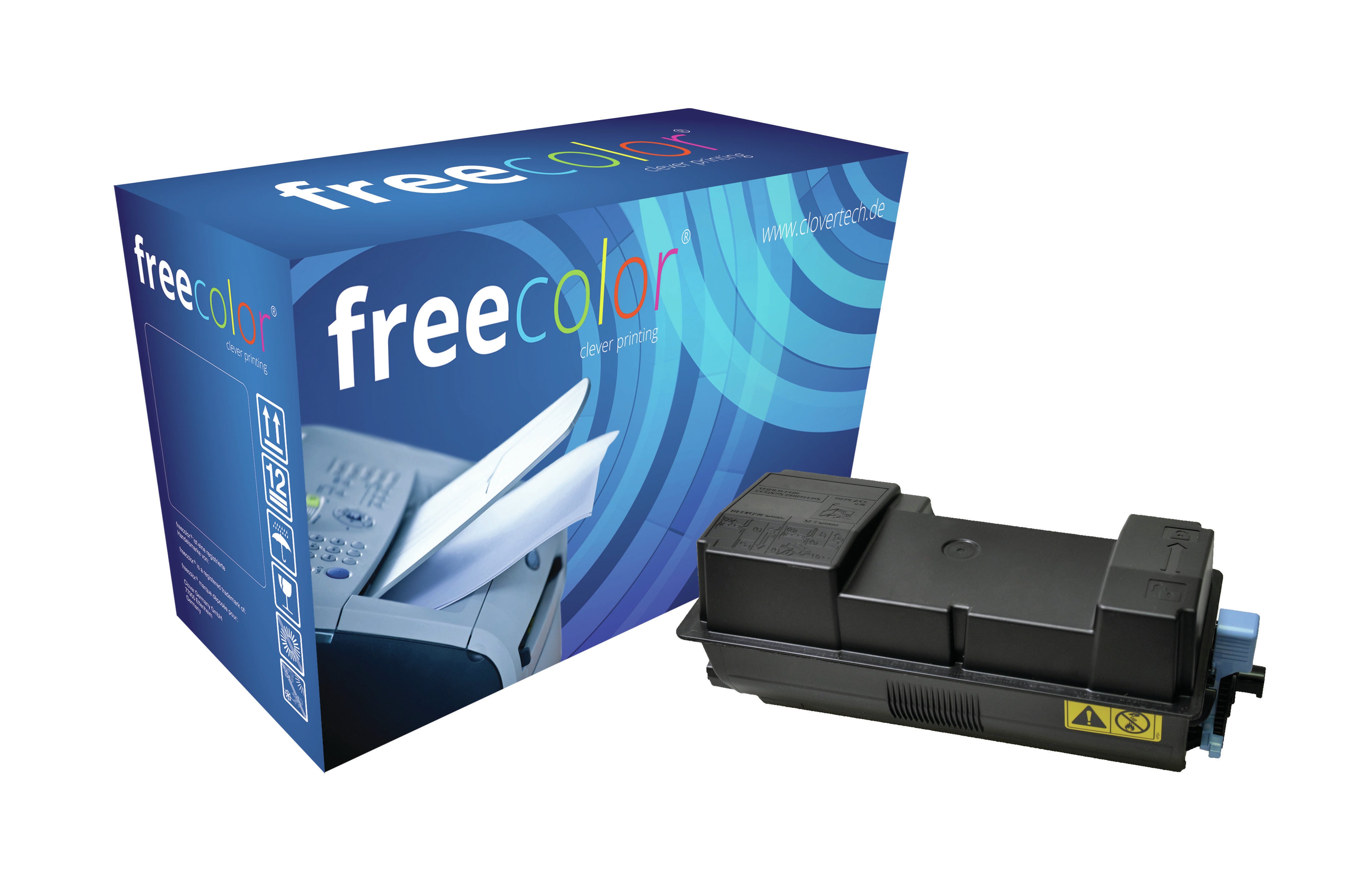Freecolor Toner TK-3130 – Schwarz, 25000 Seiten – für Kyocera ECOSYS M3550/M3560/FS-4200 DN und andere