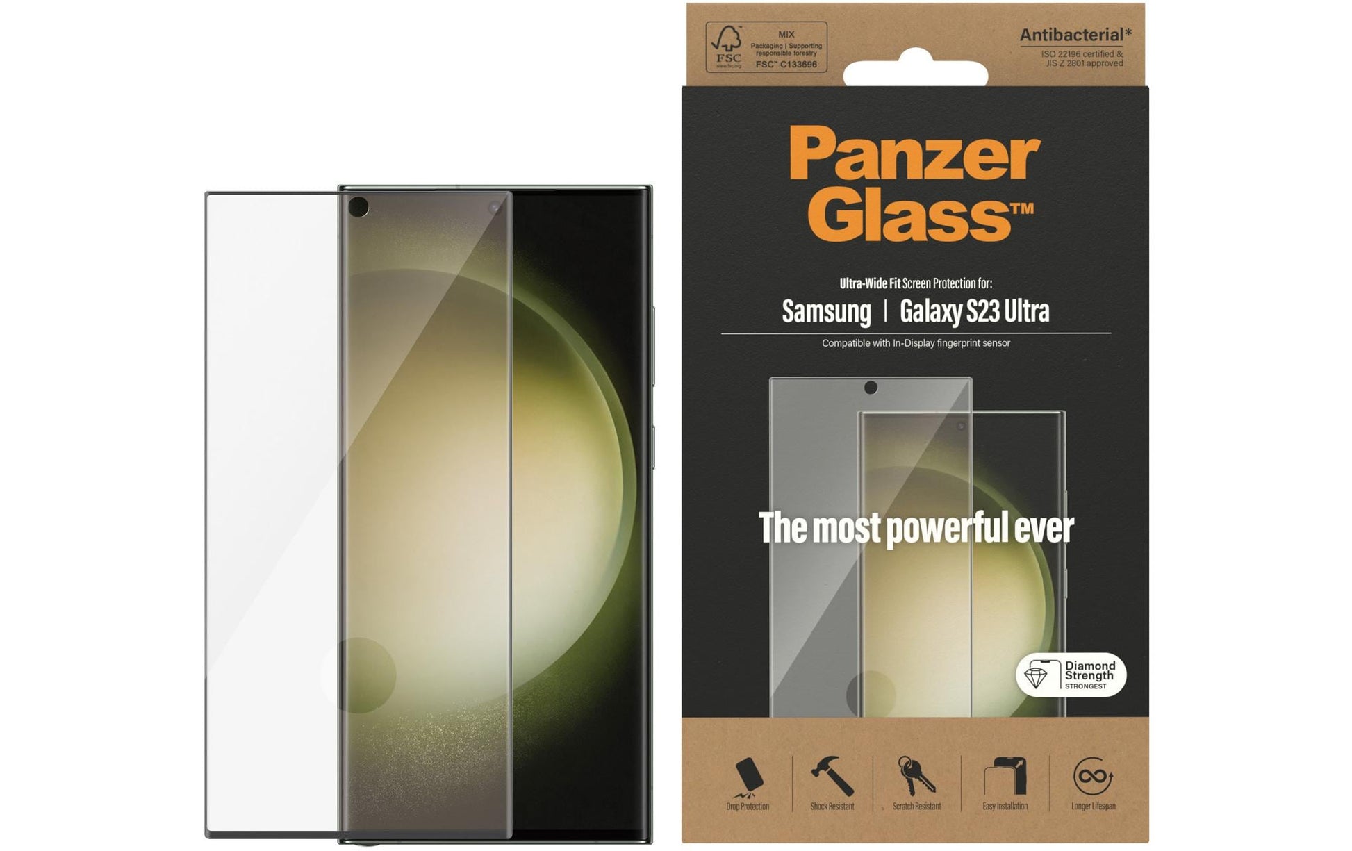 PanzerGlass Backcover – für Samsung Galaxy S23 Ultra – transparent