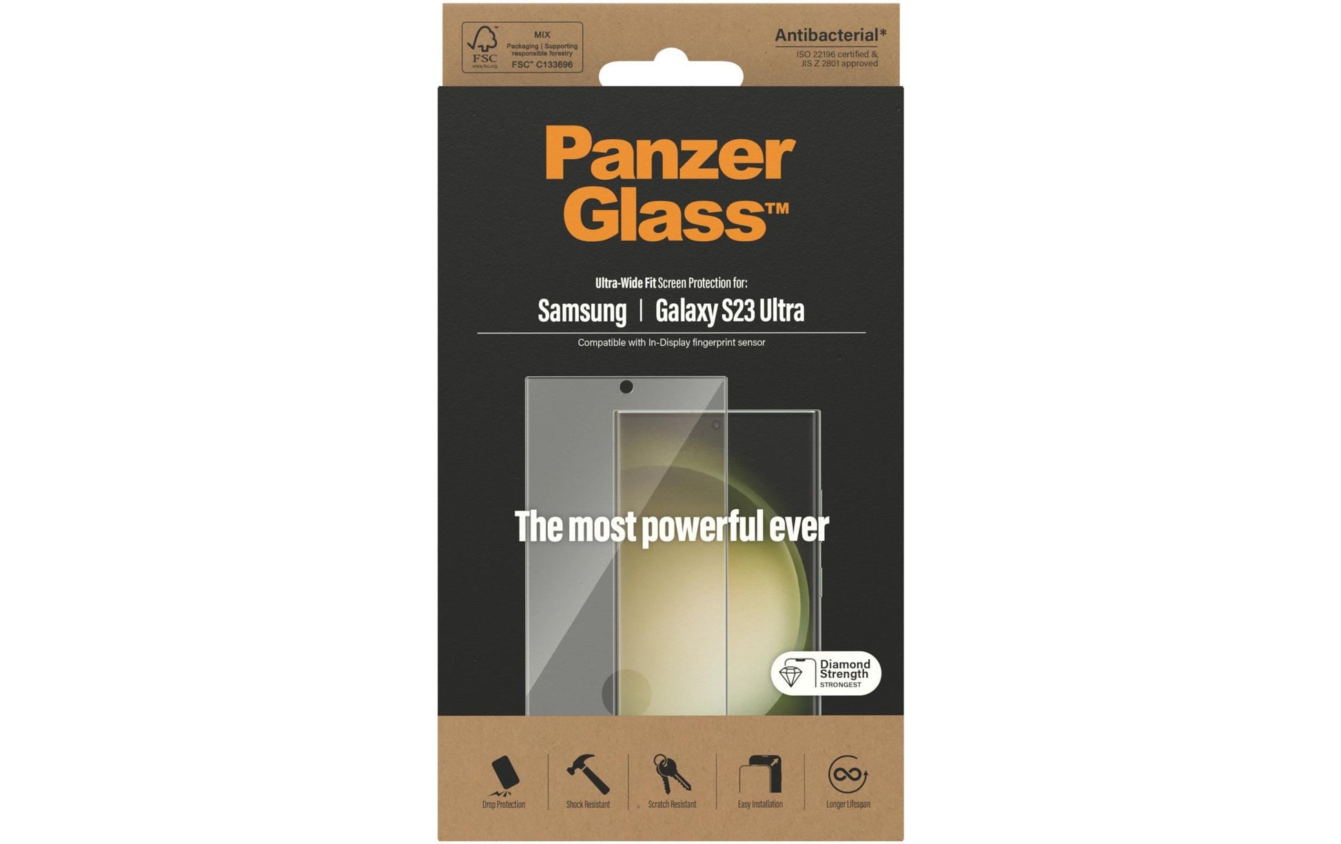 PanzerGlass Backcover – für Samsung Galaxy S23 Ultra – transparent