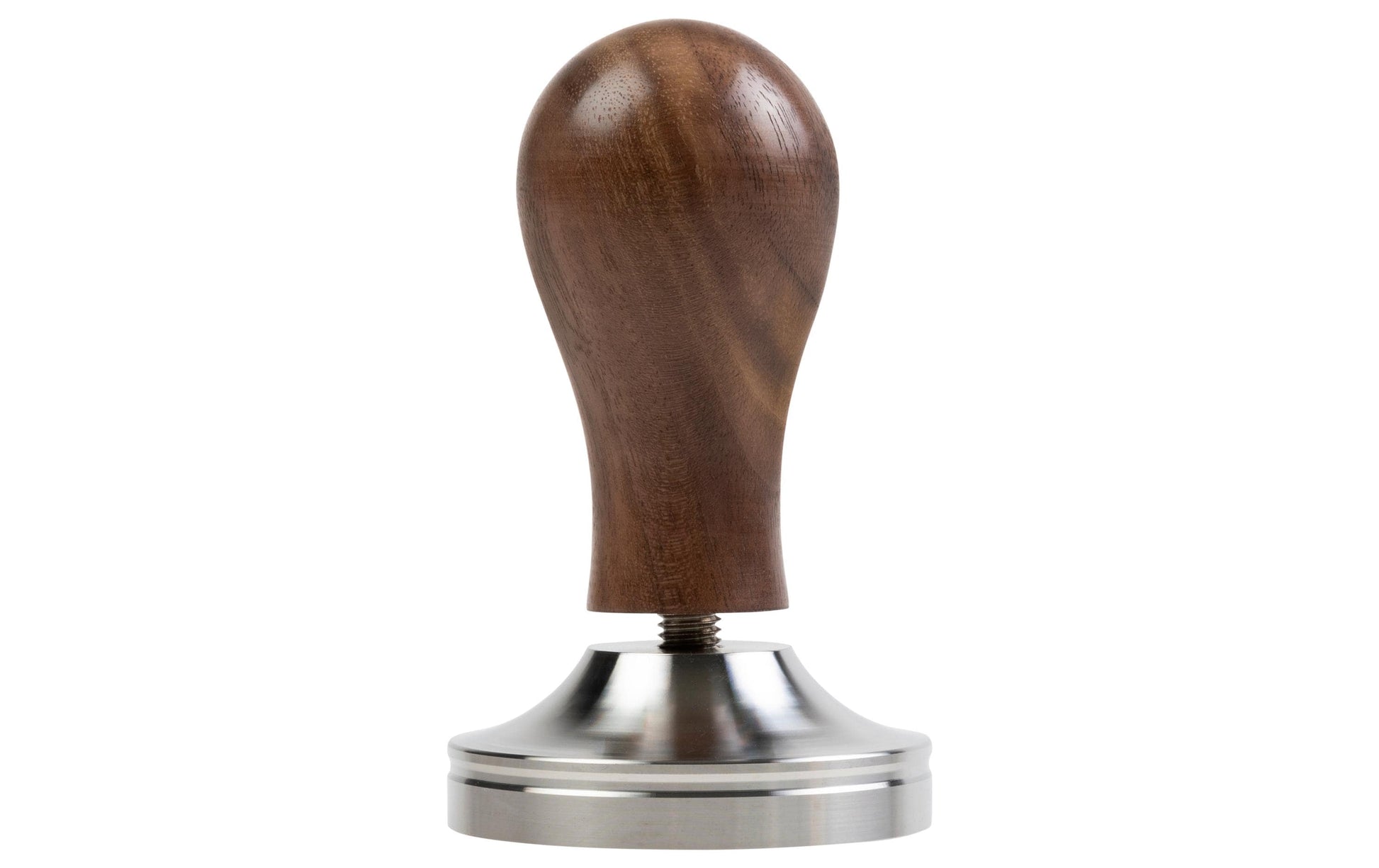 Furber. Furber – Tamper Ø 5,3 cm, Edelstahl/Walnuss, Braun/Silber