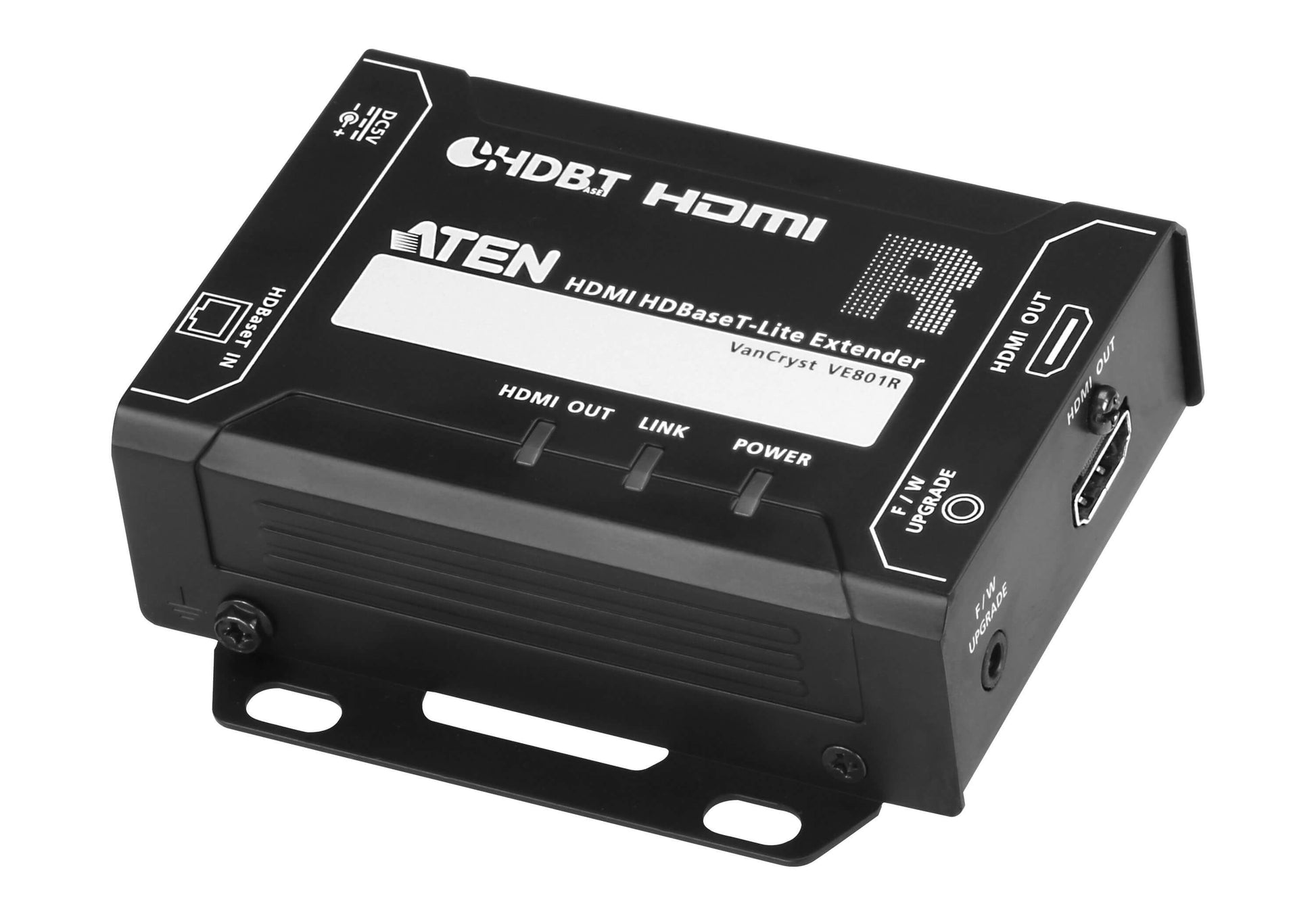 ATEN VE801R – HDBaseT-Lite HDMI-Empfänger (RX), über Cat5e/Cat6/Cat6a, 4K, 70 m, HDCP, für VS1814T/VS1818T