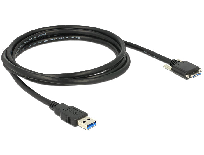 DeLOCK USB-Kabel, USB-A zu Micro-USB, 2 m, USB 3