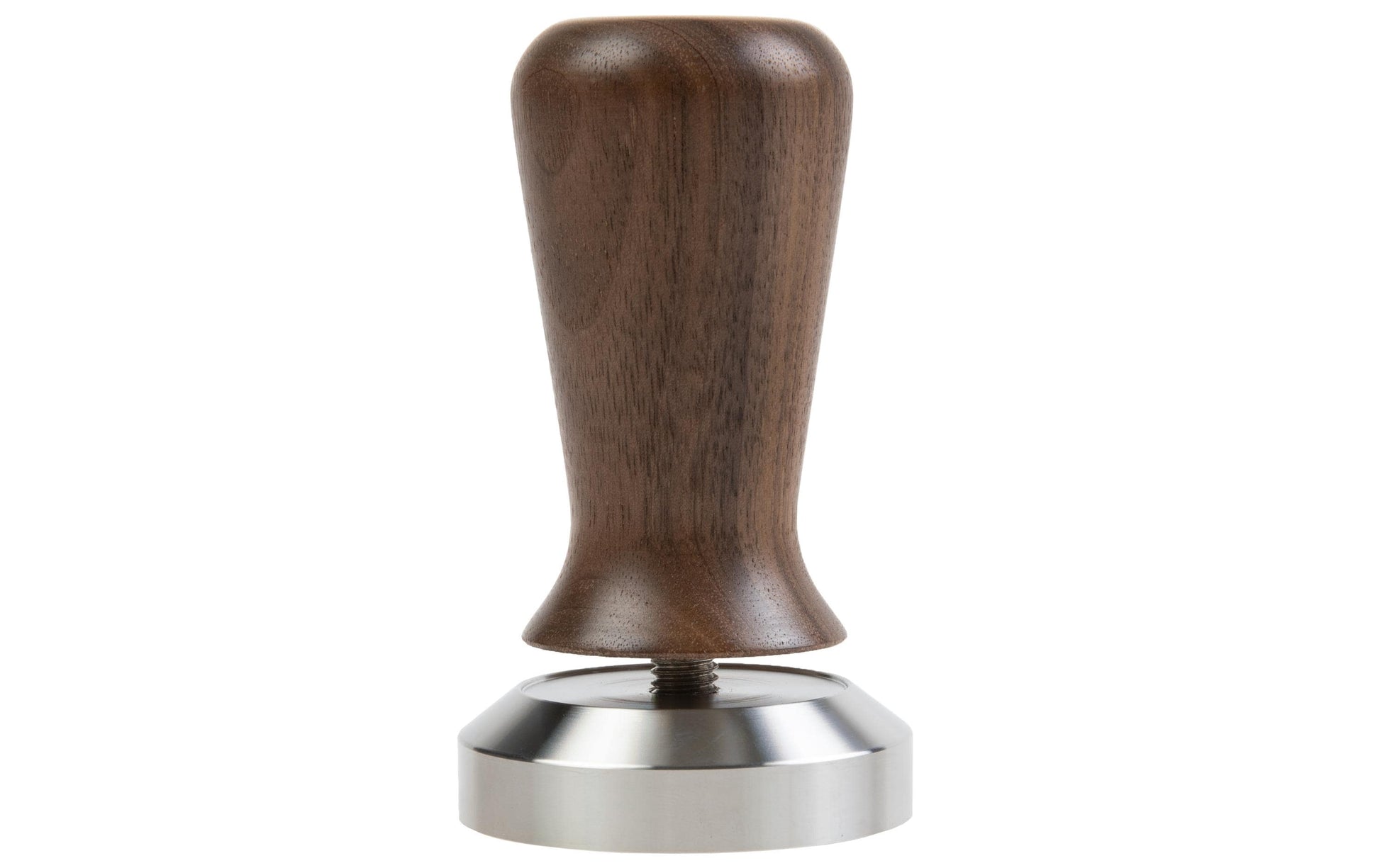Furber. Furber – Stampfer – Ø 5,1 cm – für Kaffeemaschinen, Walnussholz/Edelstahl