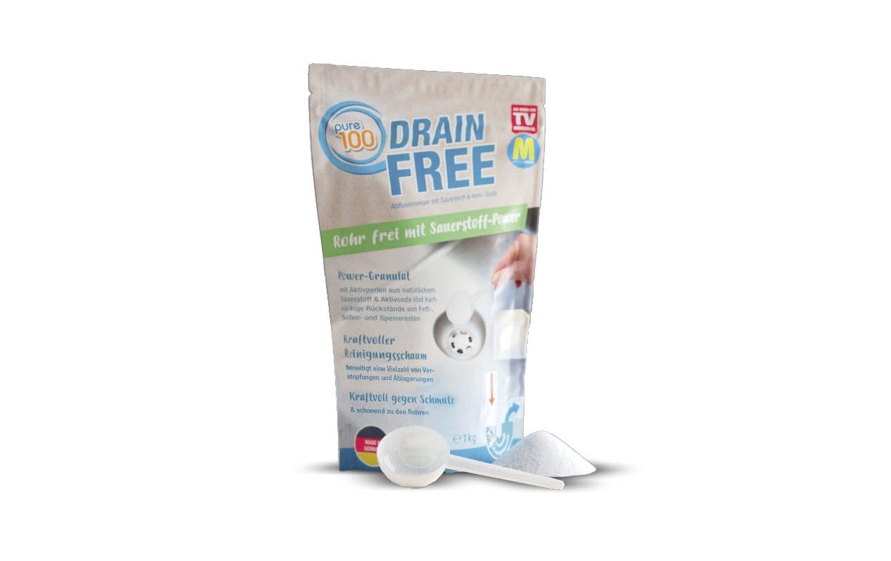 Drainfree Abflussreiniger – Pulver – 1000 g