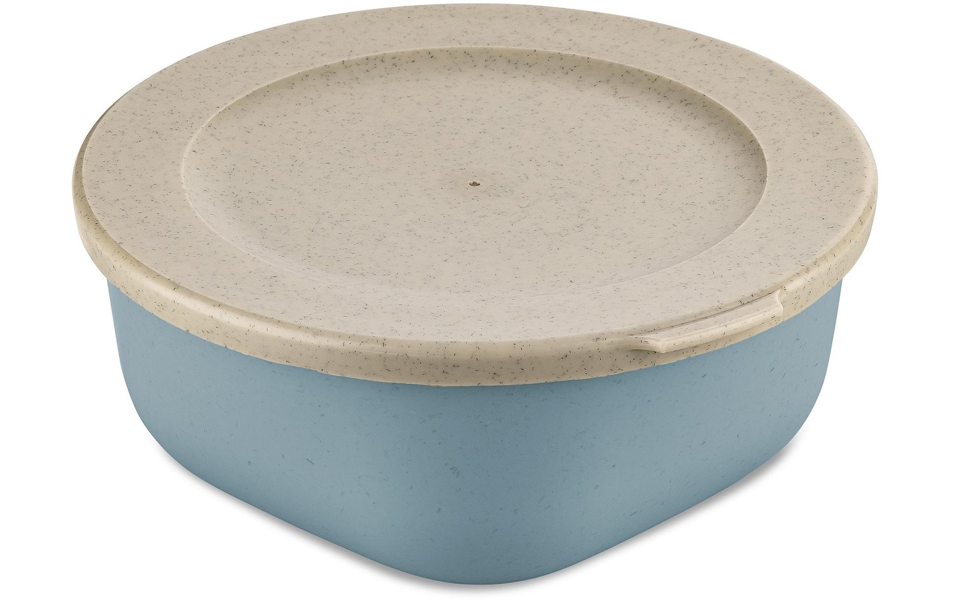 Koziol Connect – Vorratsdose 700 ml, 15,8 × 16,2 × 6,5 cm, Biokunststoff, Blau