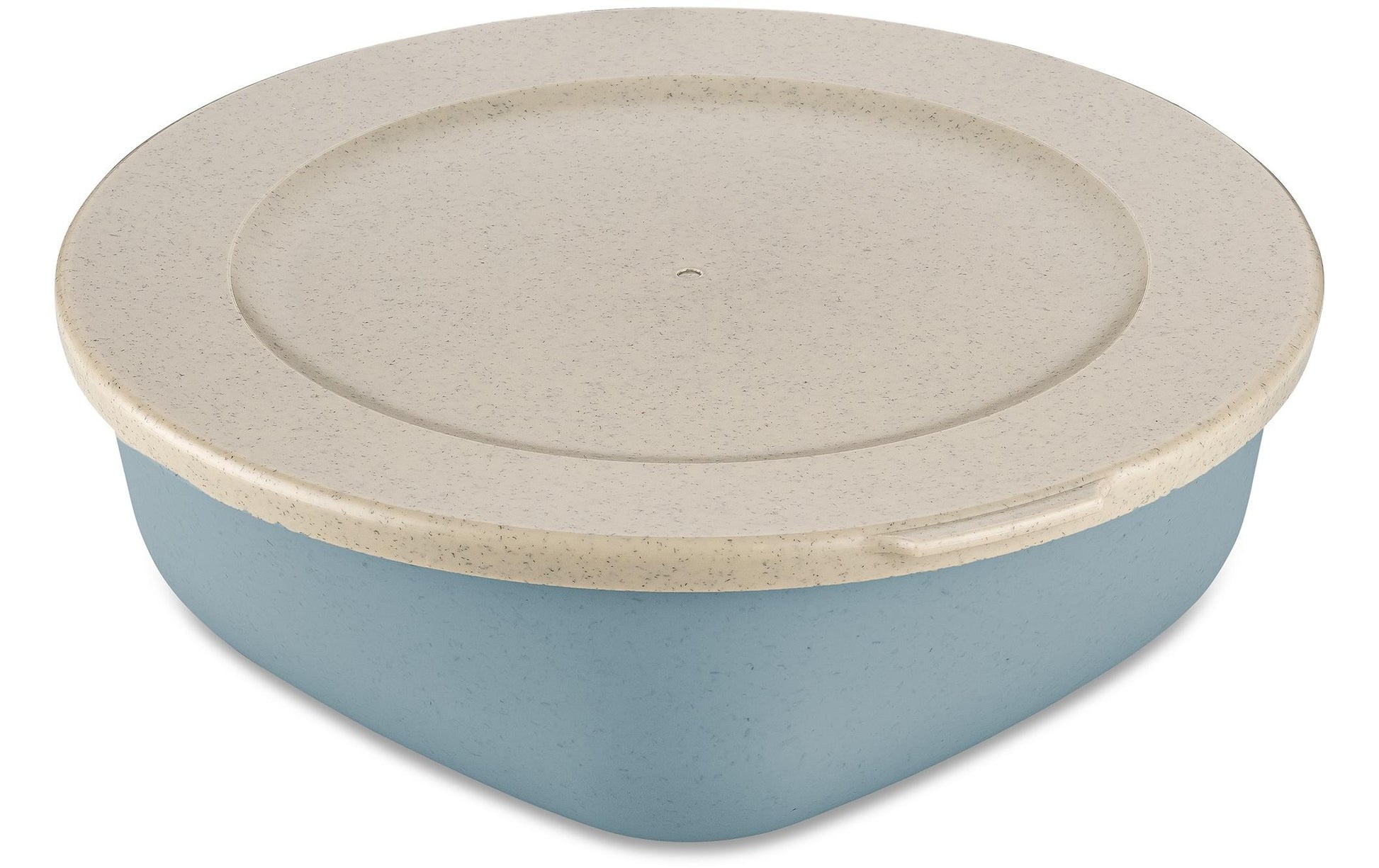 Koziol – Vorratsdose 1,3 l, Ø 21,3 × 7,1 cm, Kunststoff (biozirkulär), Blau